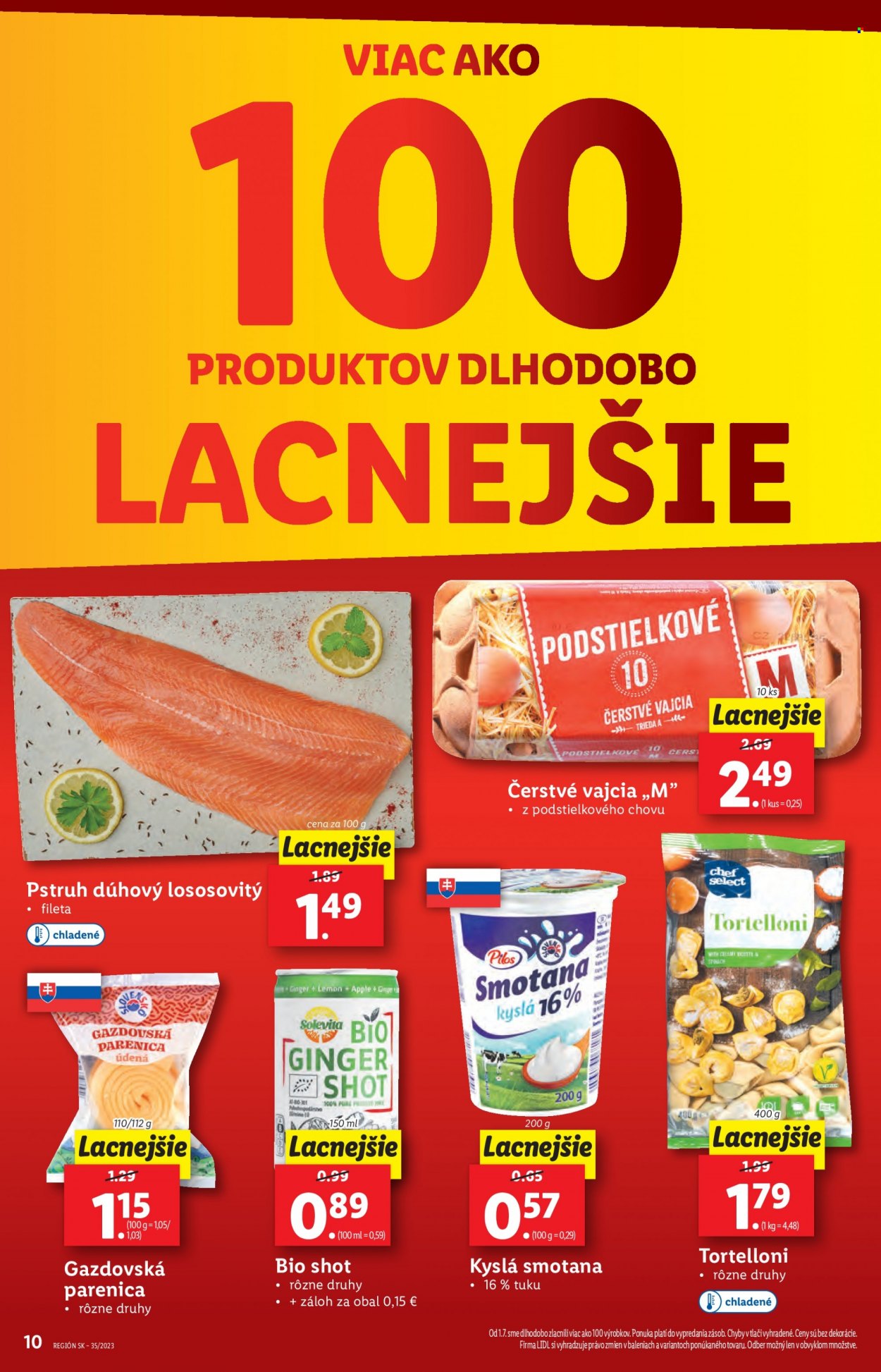 Leták Lidl - 31.8.2023 - 3.9.2023. Strana 10