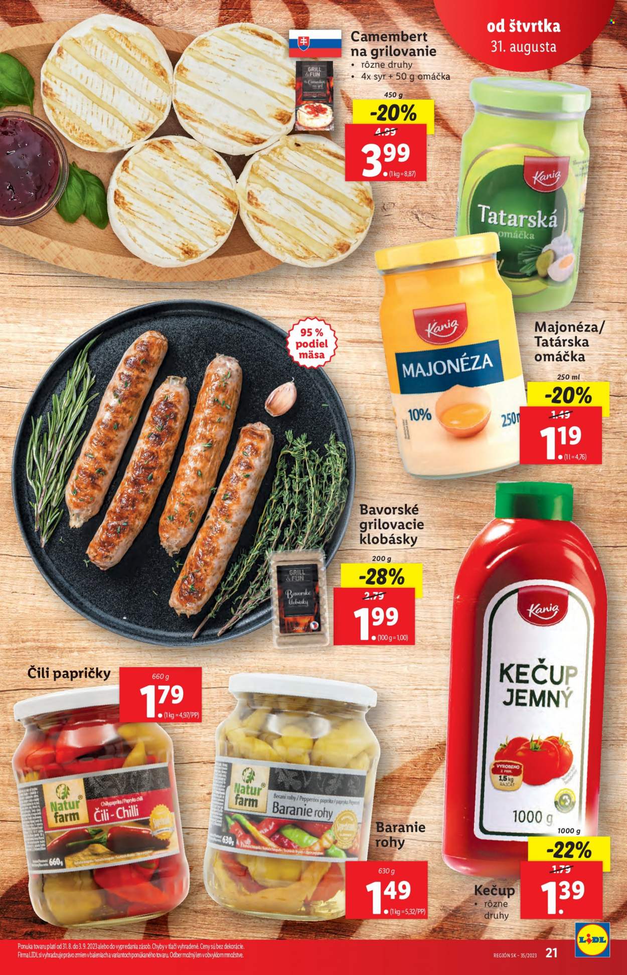 Leták Lidl - 31.8.2023 - 3.9.2023. Strana 23