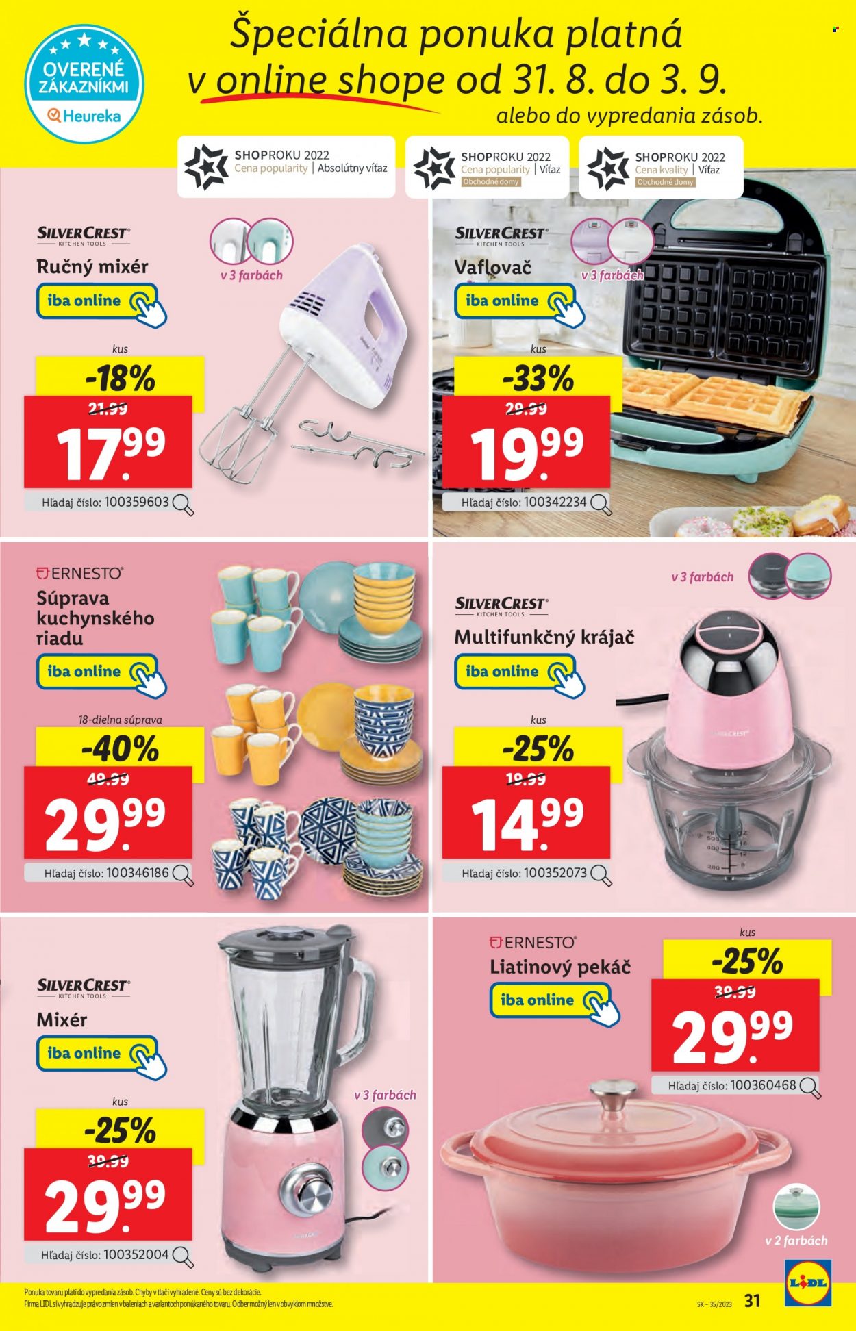 Leták Lidl - 31.8.2023 - 3.9.2023. Strana 33
