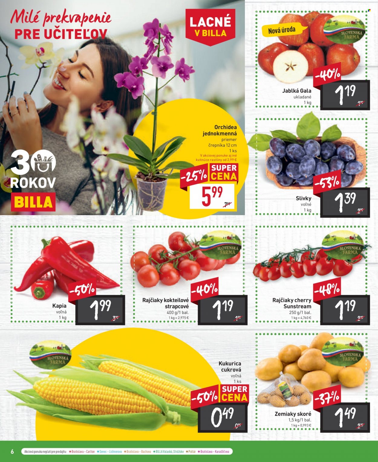 Leták Billa - 30.8.2023 - 5.9.2023. Strana 6