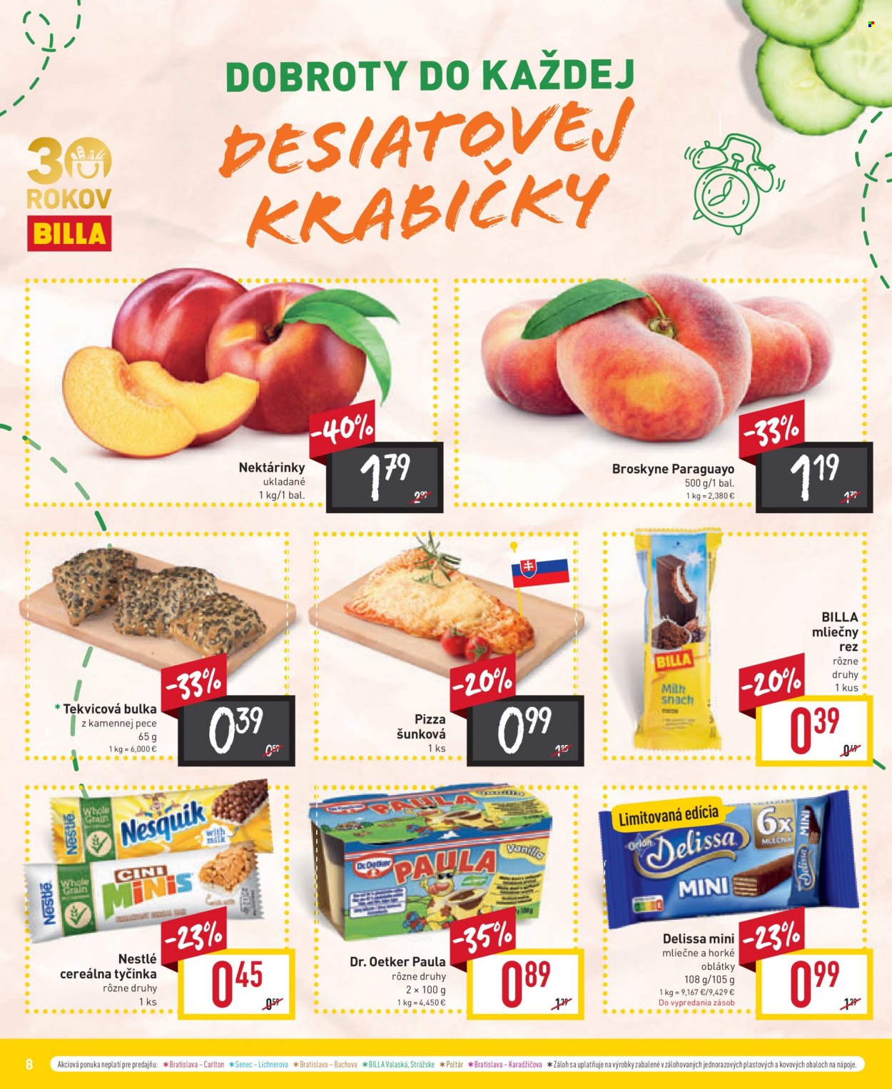 Leták Billa - 30.8.2023 - 5.9.2023. Strana 8