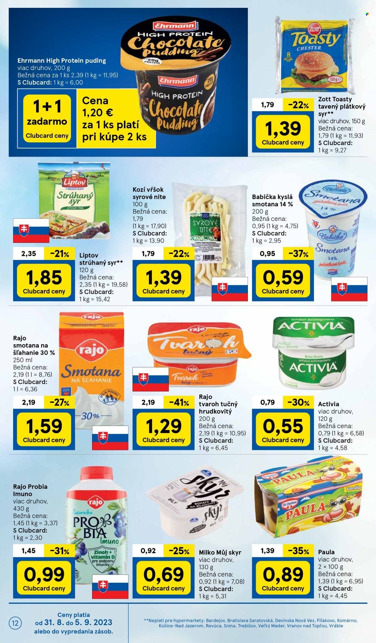 Leták TESCO - 31.8.2023 - 5.9.2023. Strana 12