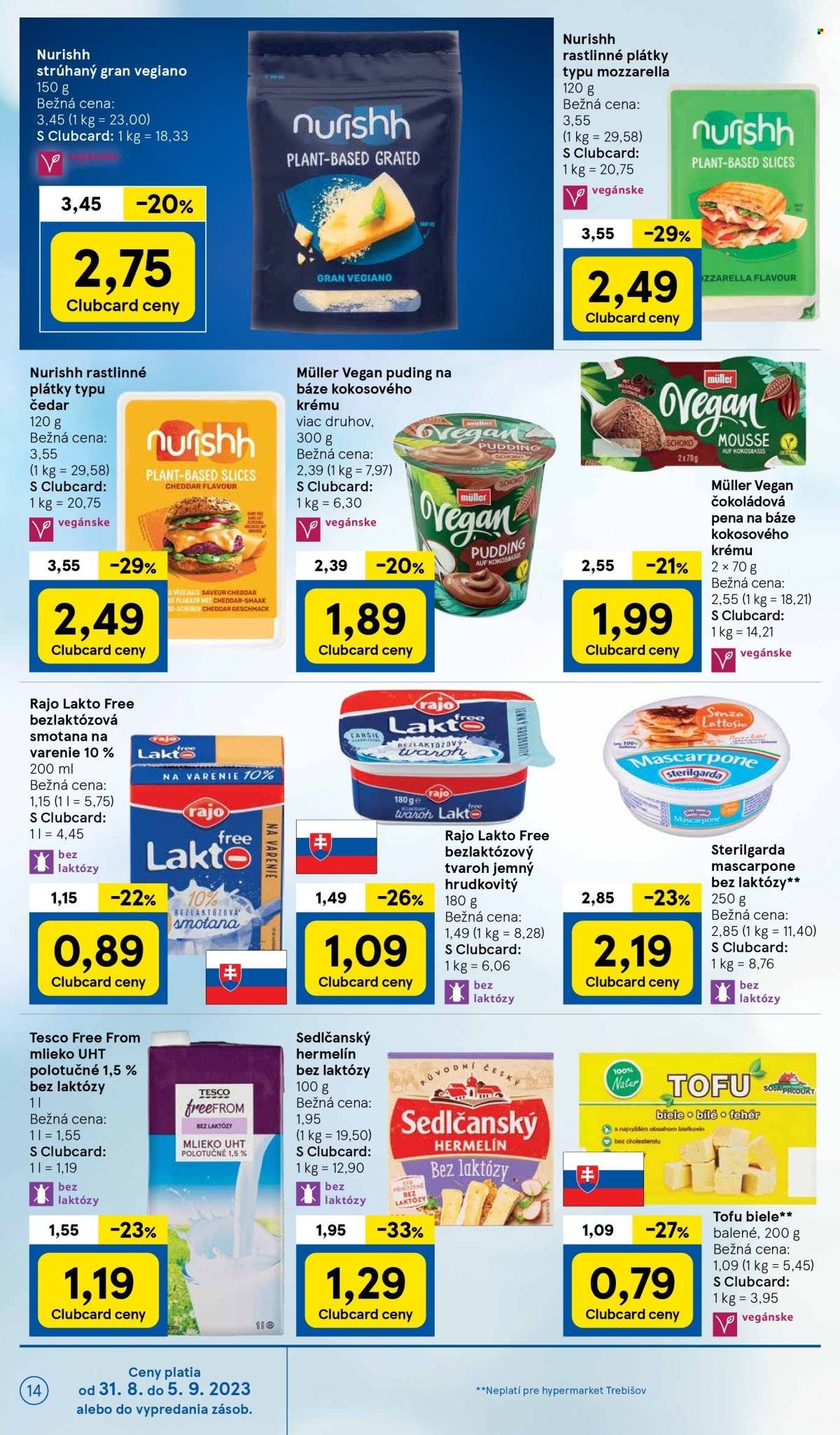 Leták TESCO - 31.8.2023 - 5.9.2023. Strana 14