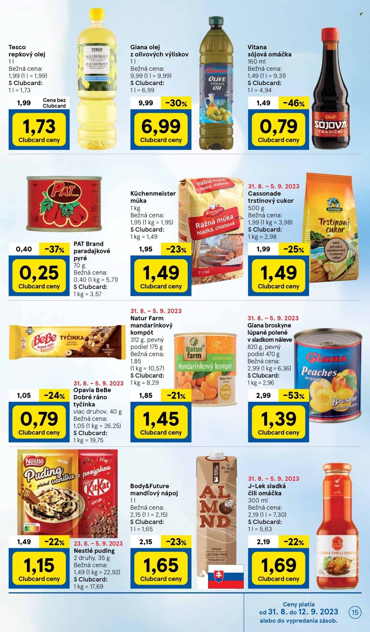 Leták TESCO - 31.8.2023 - 5.9.2023. Strana 15