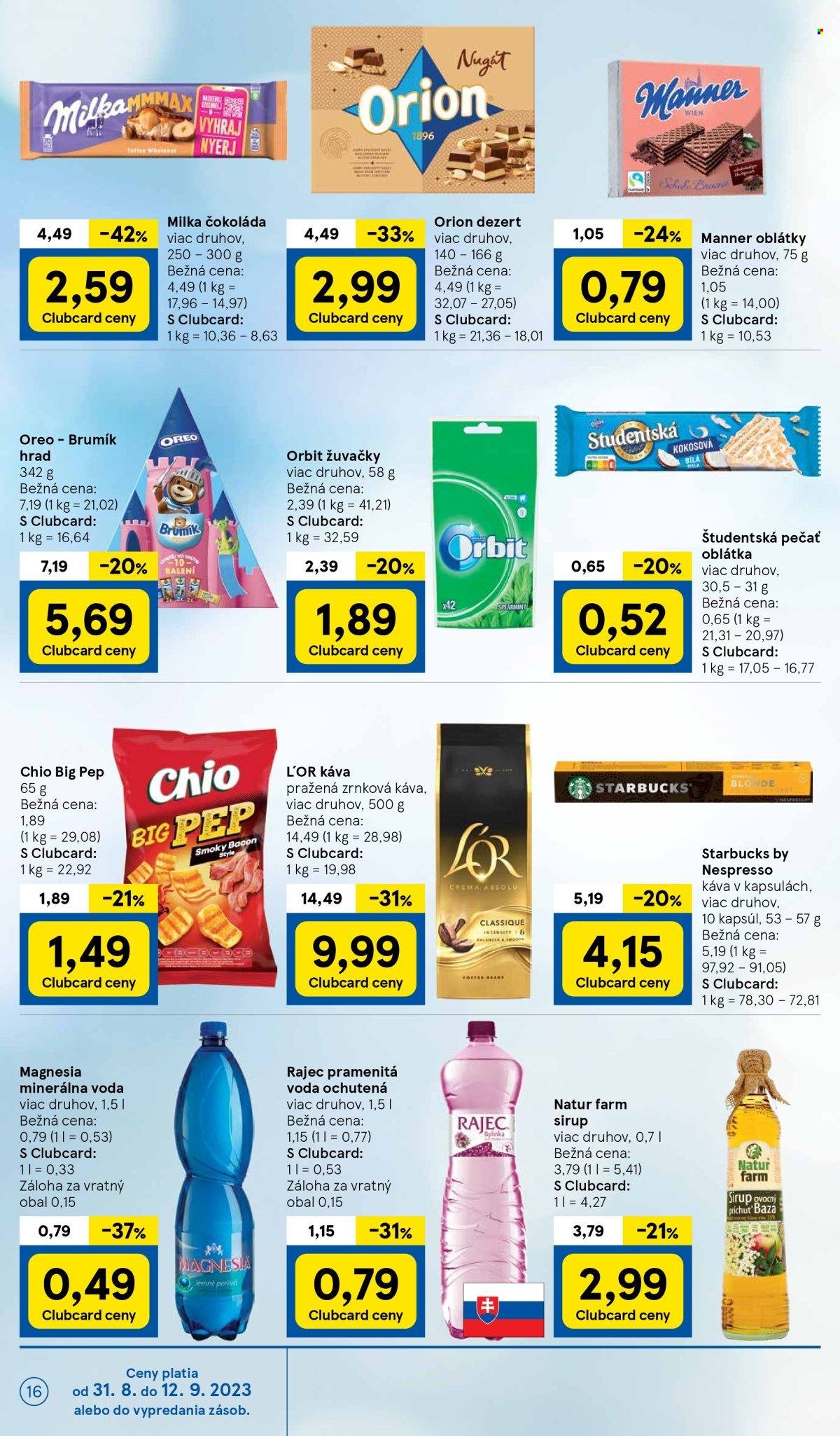 Leták TESCO - 31.8.2023 - 5.9.2023. Strana 16
