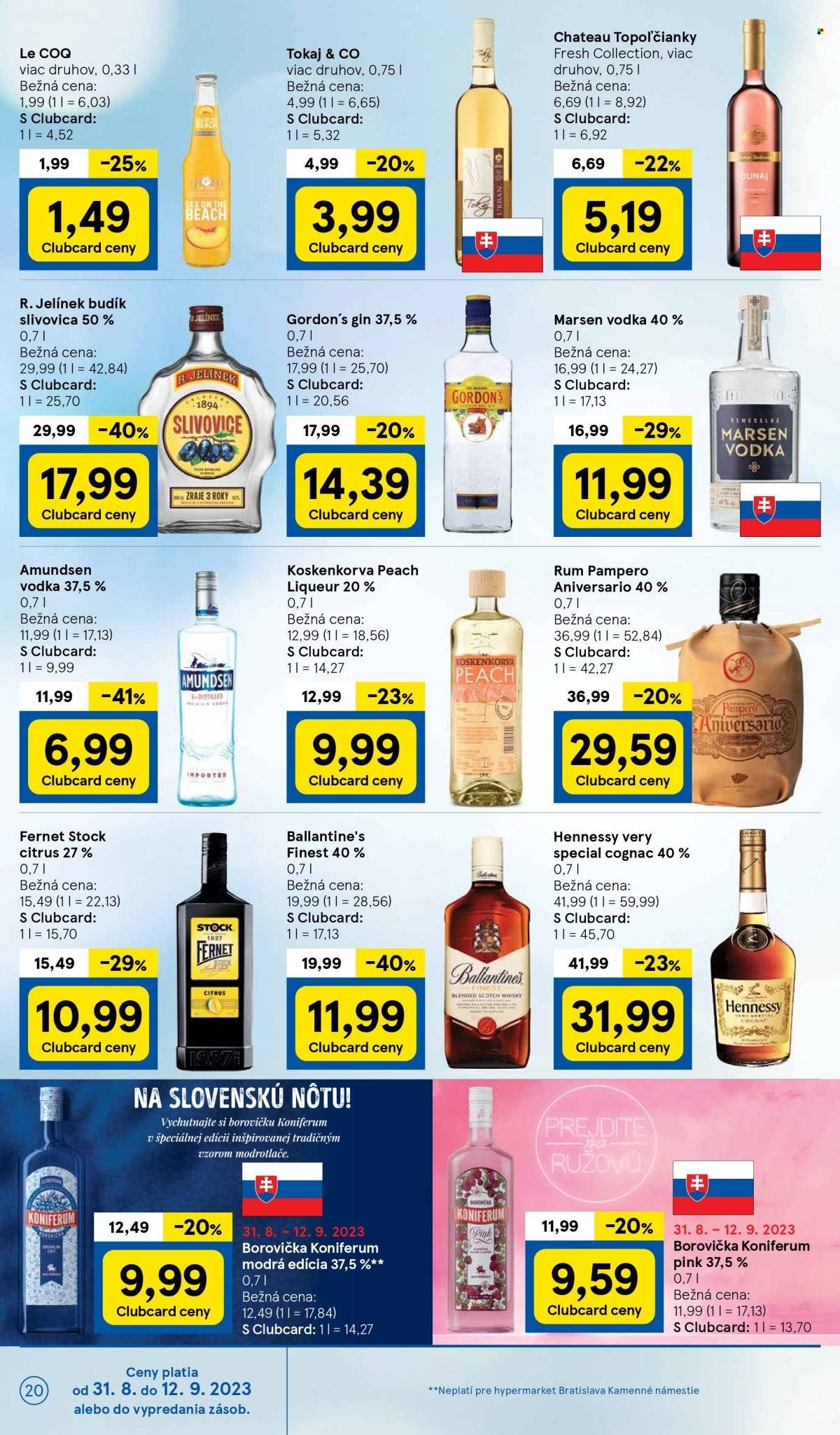 Leták TESCO - 31.8.2023 - 5.9.2023. Strana 20
