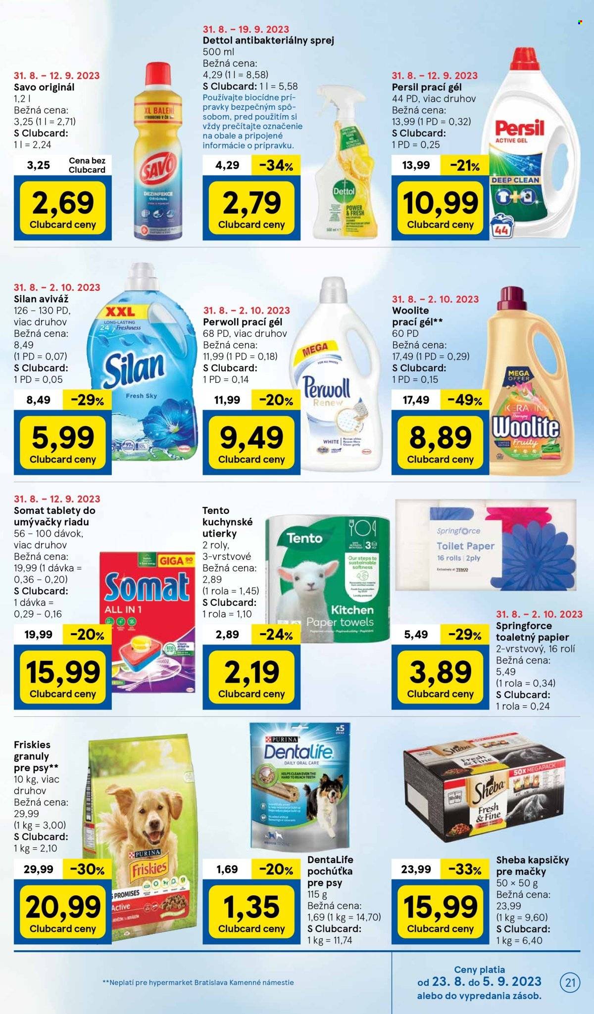 Leták TESCO - 31.8.2023 - 5.9.2023. Strana 21