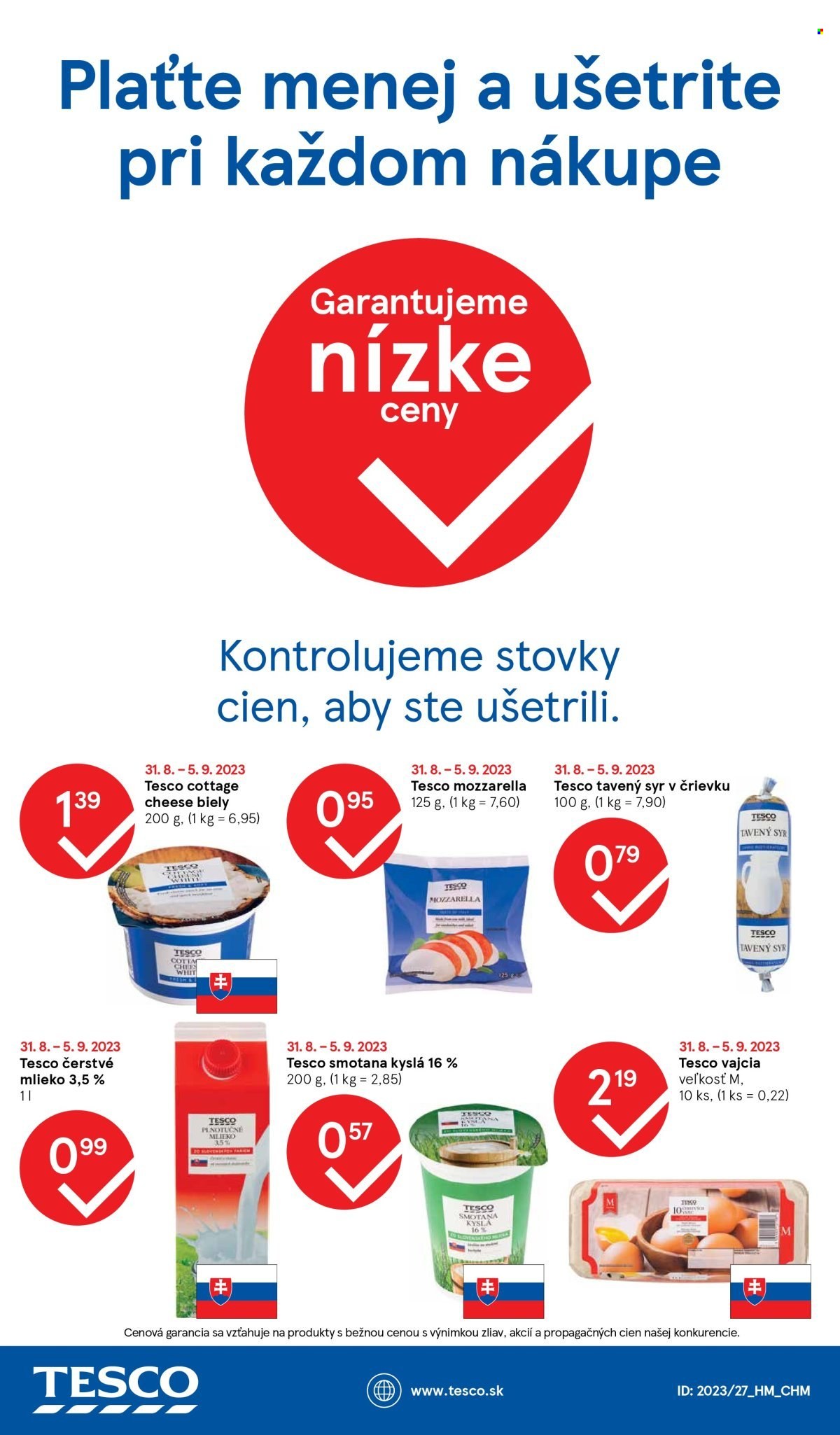Leták TESCO - 31.8.2023 - 5.9.2023. Strana 27