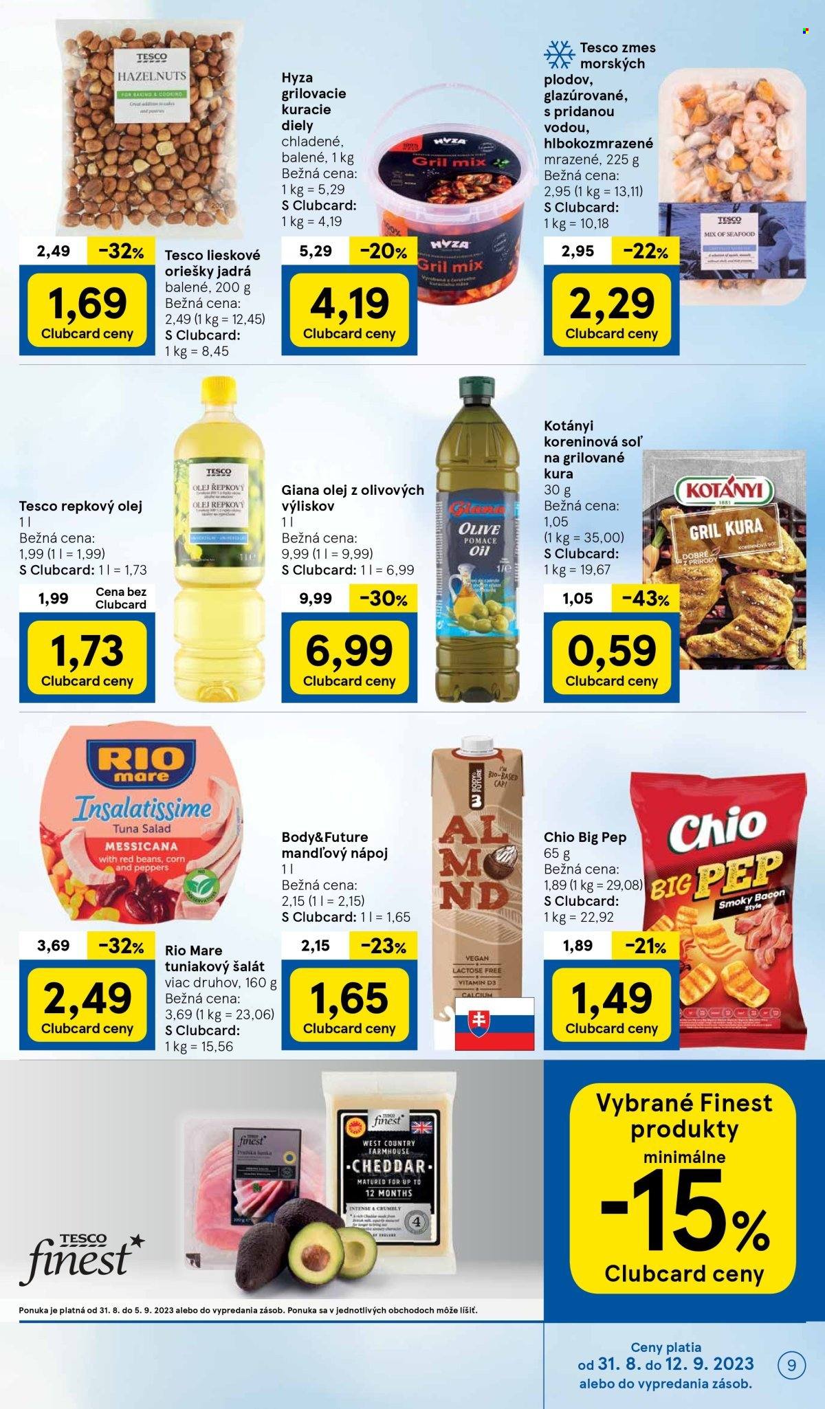 Leták TESCO supermarket - 31.8.2023 - 5.9.2023. Strana 9