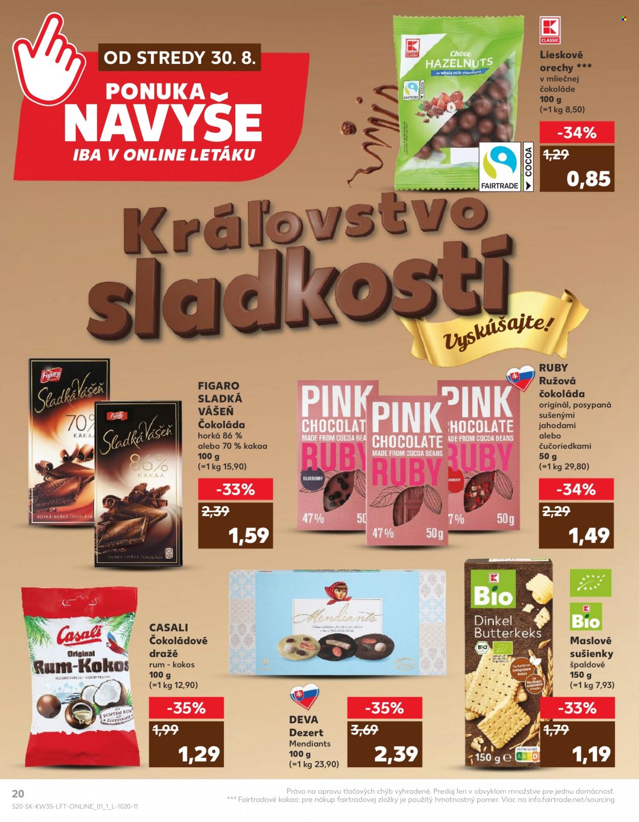 Leták Kaufland - 30.8.2023 - 6.9.2023. Strana 20