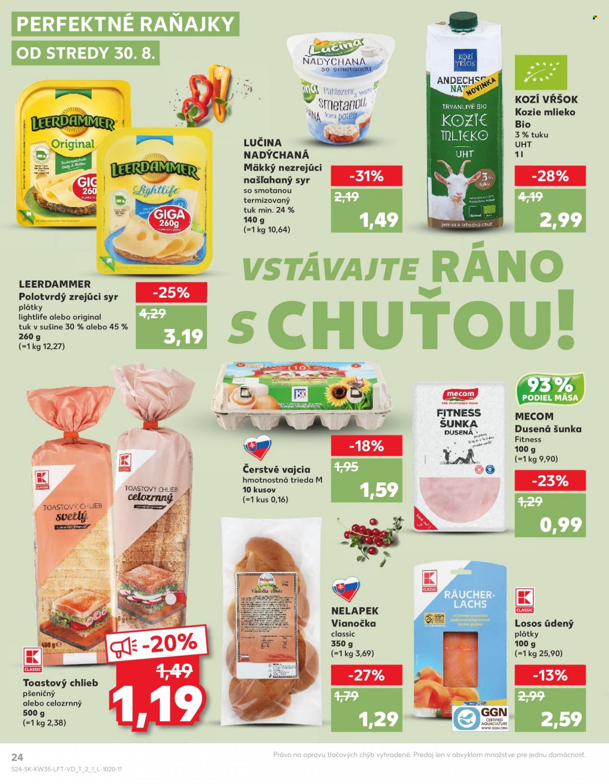 Leták Kaufland - 30.8.2023 - 6.9.2023. Strana 24