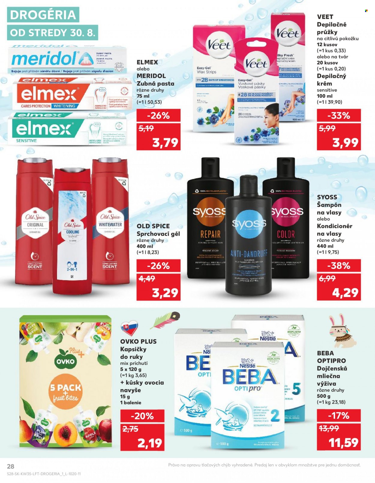 Leták Kaufland - 30.8.2023 - 6.9.2023. Strana 28