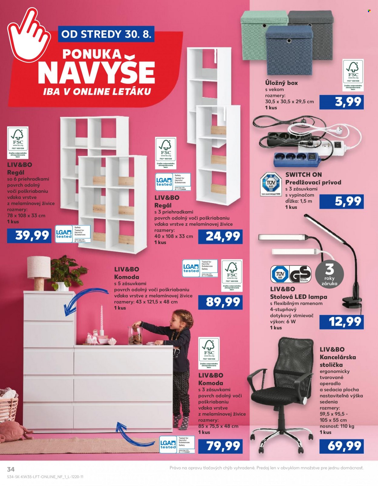 Leták Kaufland - 30.8.2023 - 6.9.2023. Strana 34