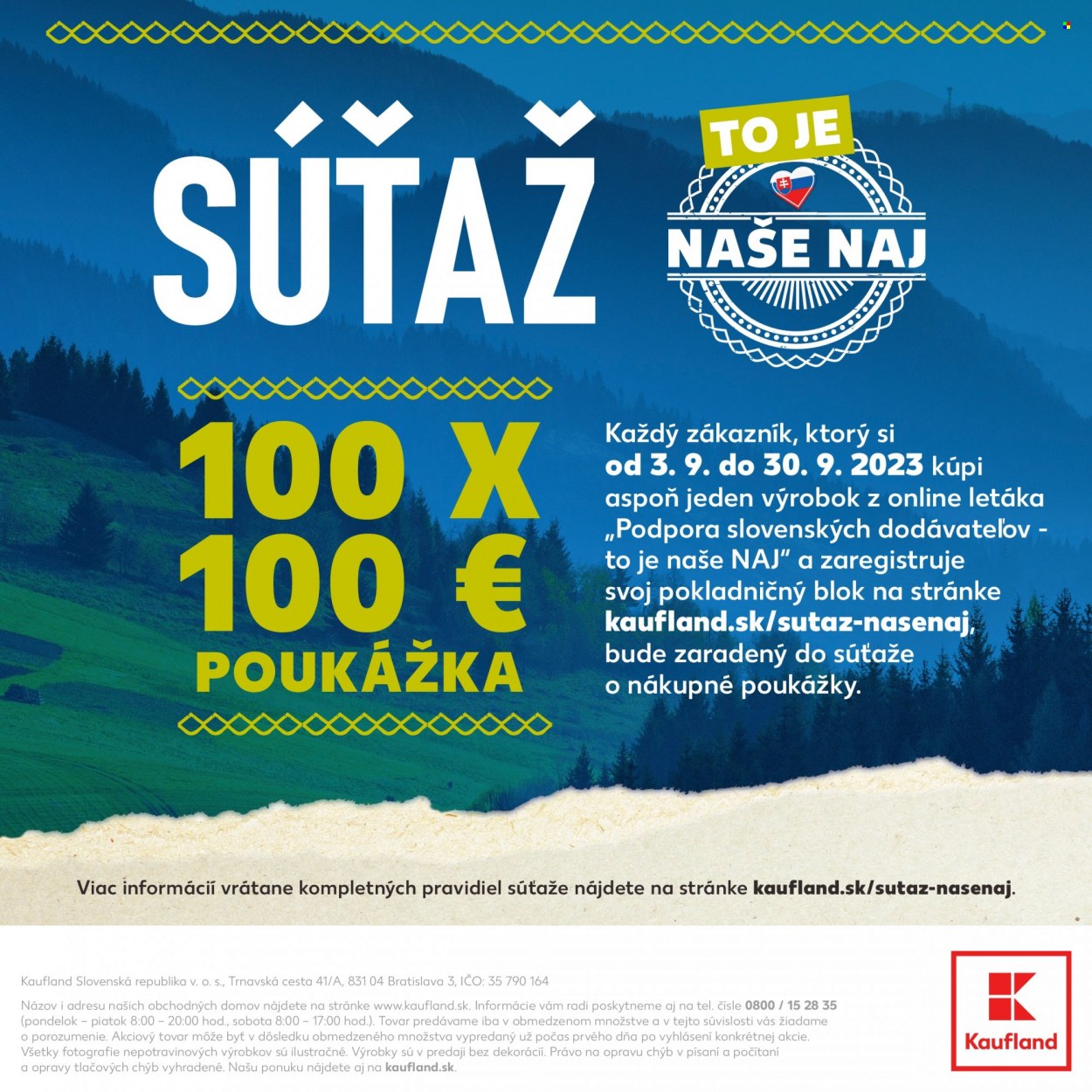 Leták Kaufland - 3.9.2023 - 30.9.2023. Strana 26