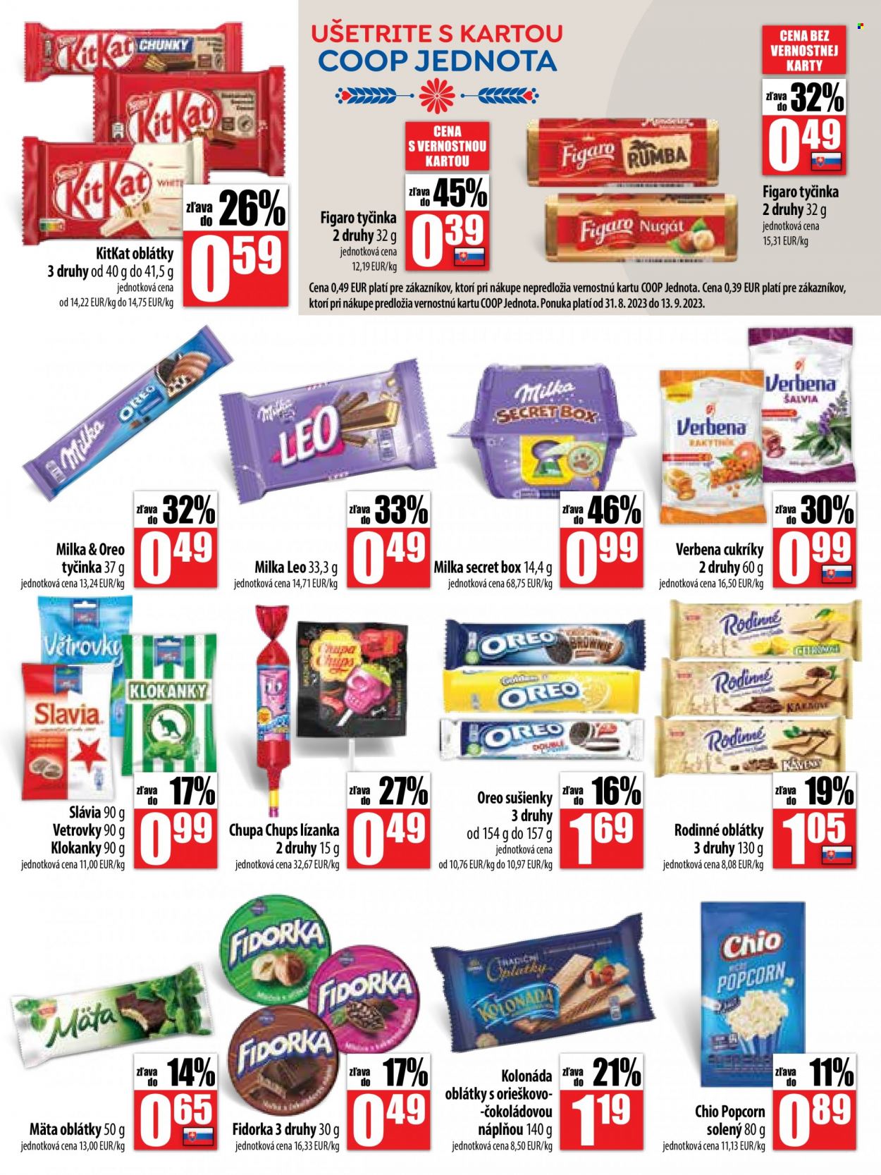 Leták COOP Jednota - 31.8.2023 - 13.9.2023. Strana 7