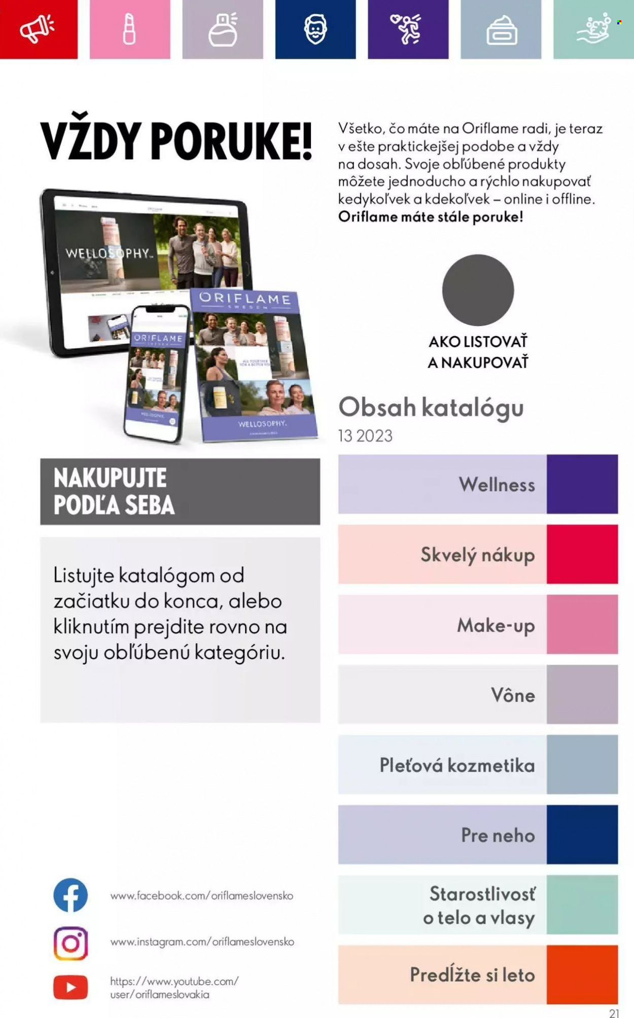 Leták Oriflame - 30.8.2023 - 19.9.2023. Strana 21