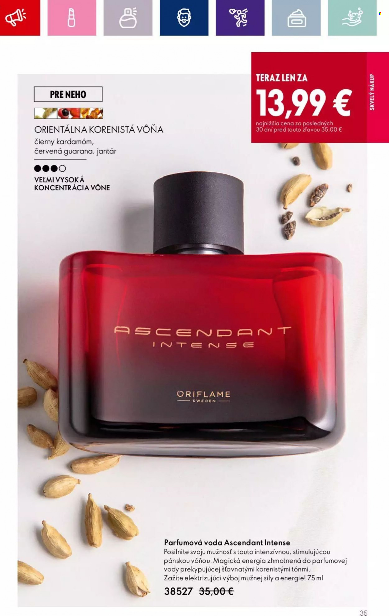 Leták Oriflame - 30.8.2023 - 19.9.2023. Strana 35