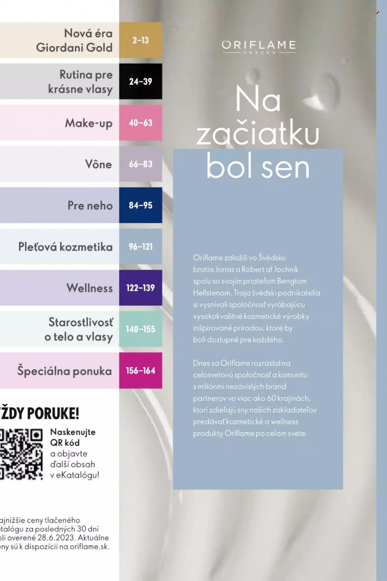 Leták Oriflame - 20.9.2023 - 10.10.2023. Strana 22