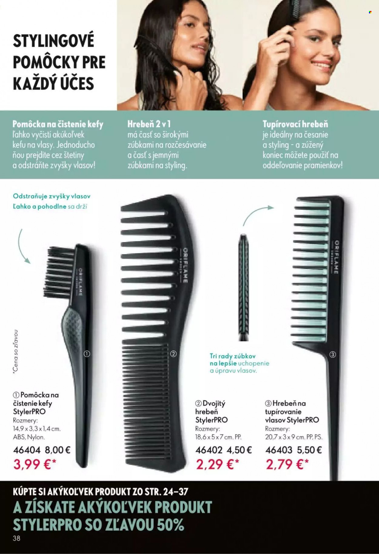 Leták Oriflame - 20.9.2023 - 10.10.2023. Strana 38