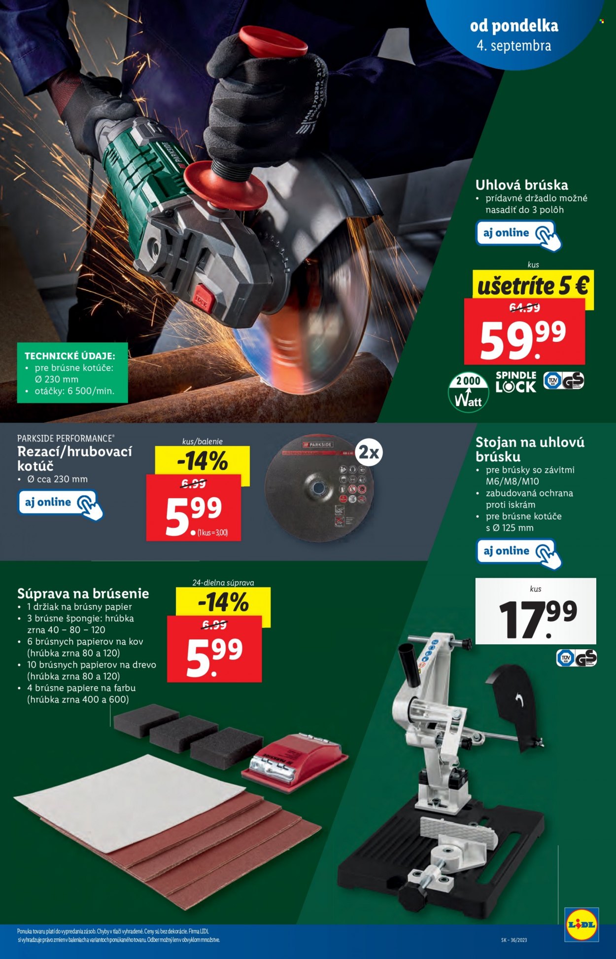 Leták Lidl - 4.9.2023 - 10.9.2023. Strana 30