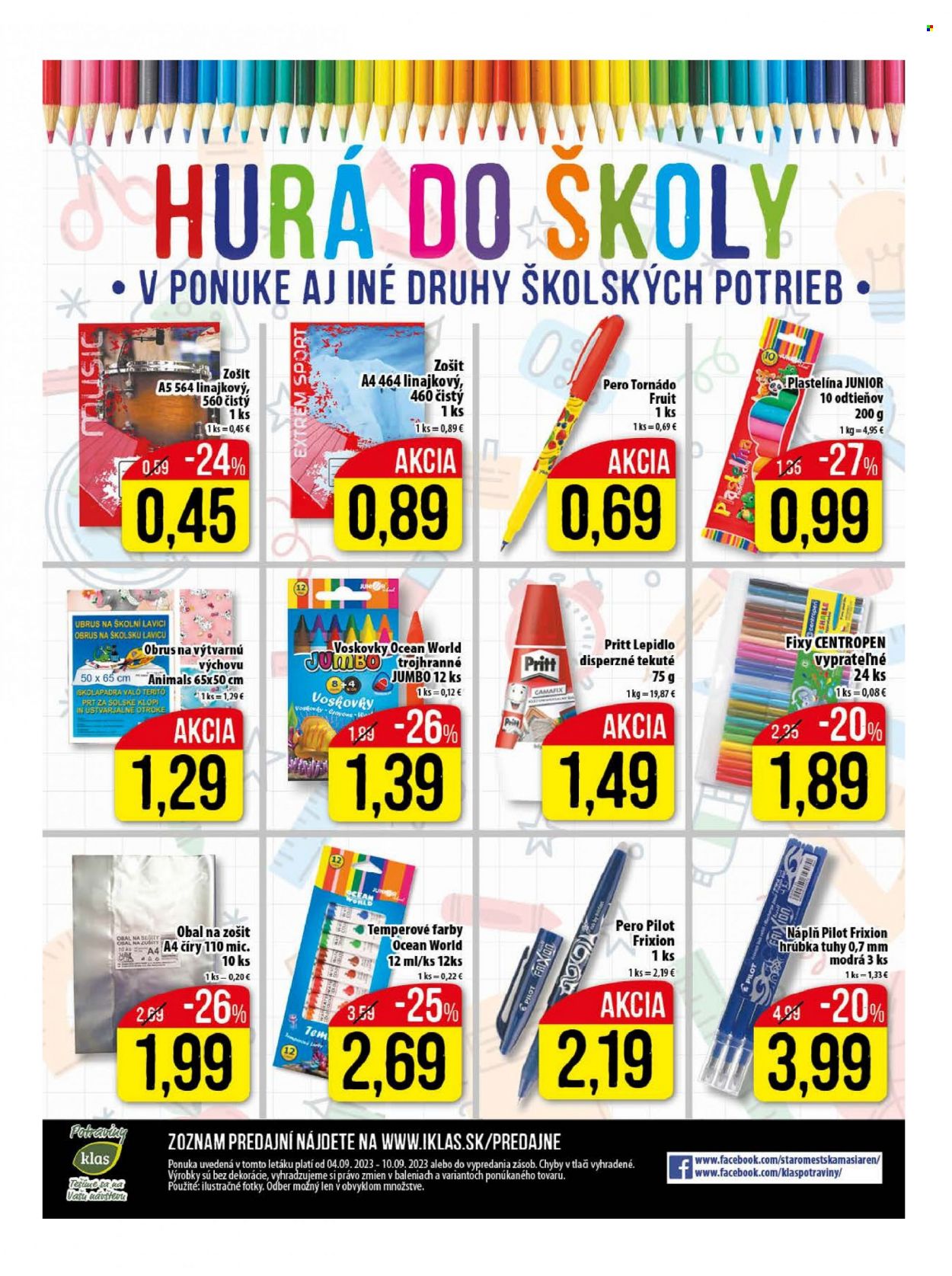 Leták Klas - 4.9.2023 - 10.9.2023. Strana 18