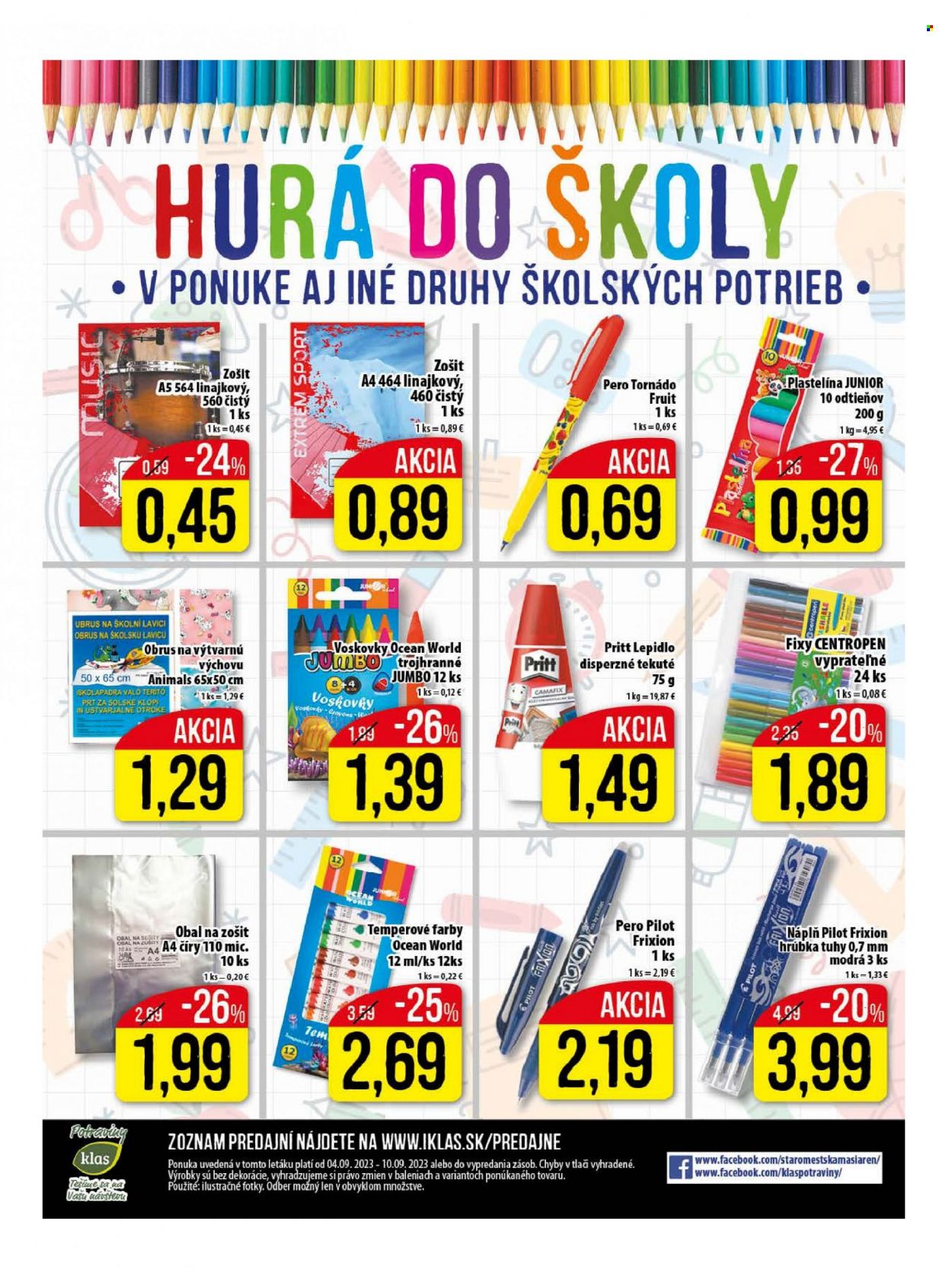 Leták Klas - 4.9.2023 - 10.9.2023. Strana 18