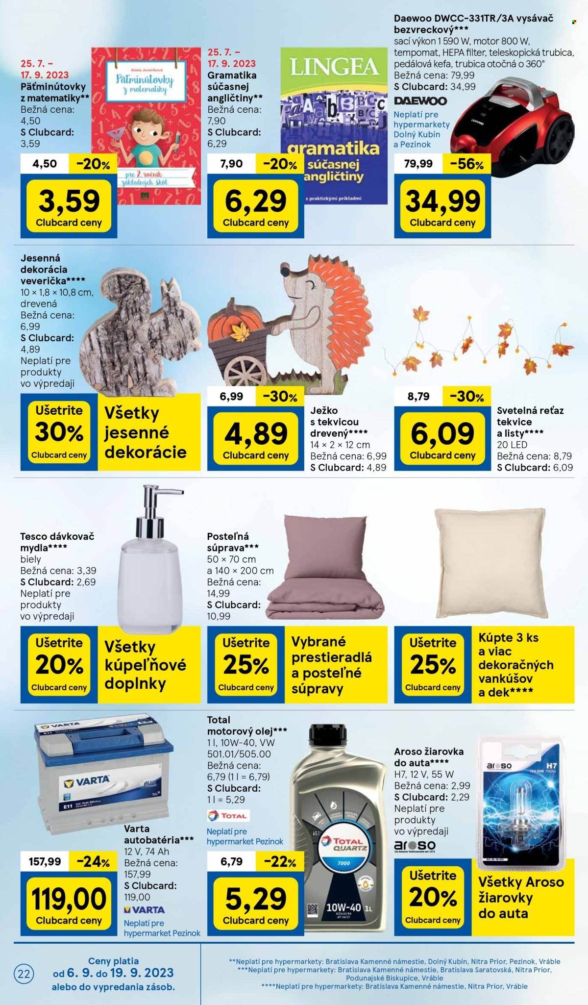 Leták TESCO - 6.9.2023 - 12.9.2023. Strana 22