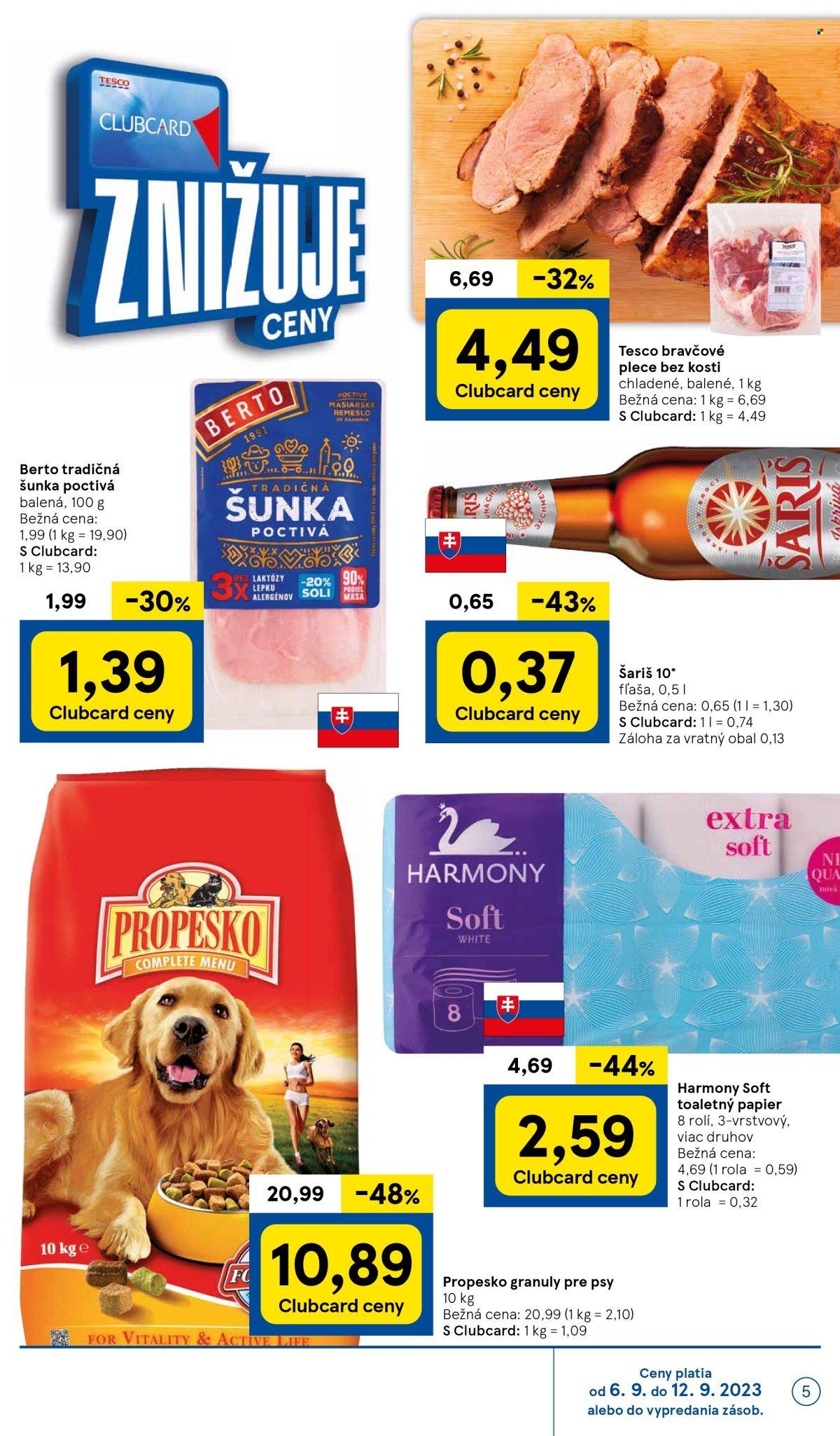 Leták TESCO supermarket - 6.9.2023 - 12.9.2023. Strana 5