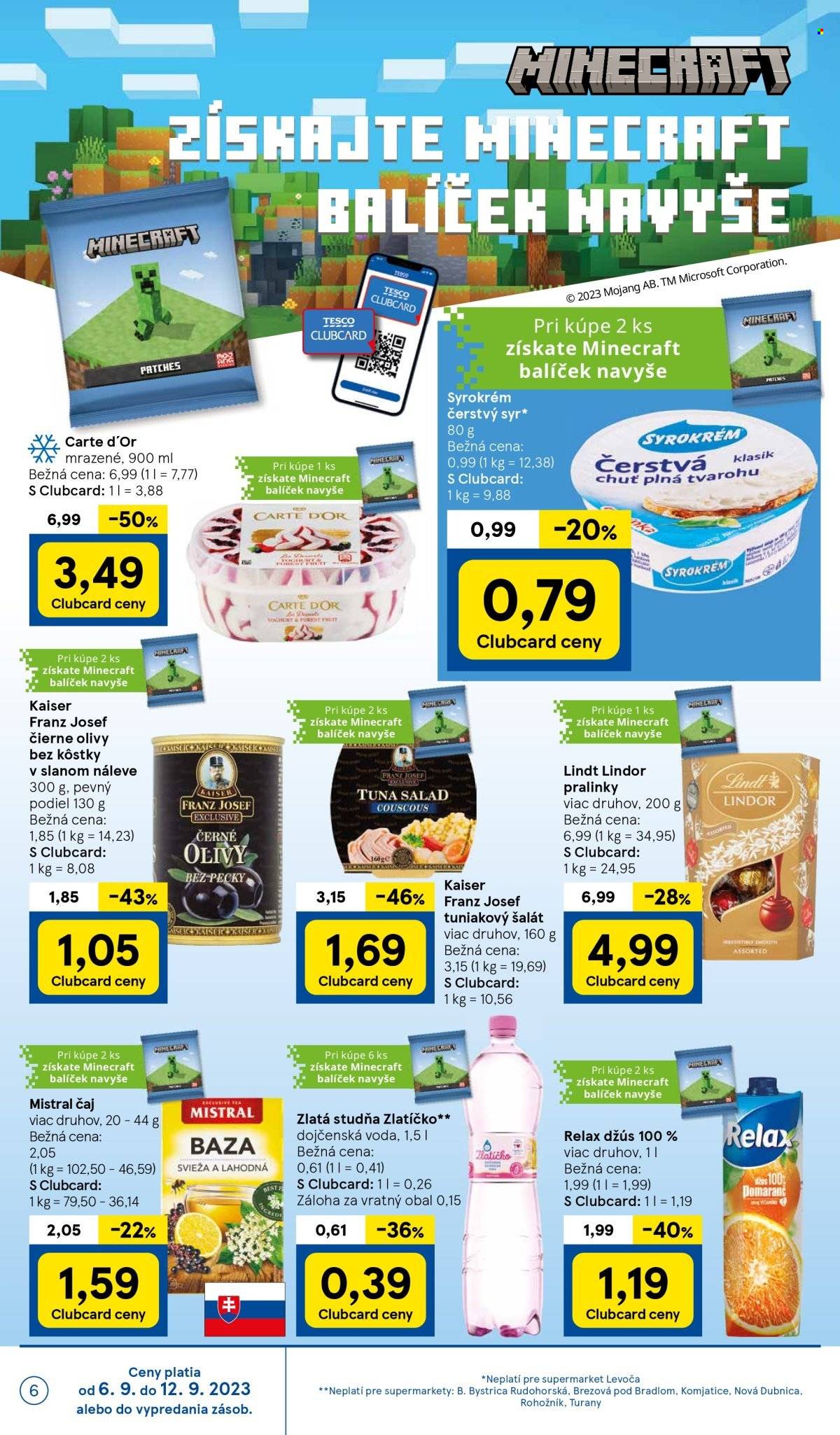 Leták TESCO supermarket - 6.9.2023 - 12.9.2023. Strana 6