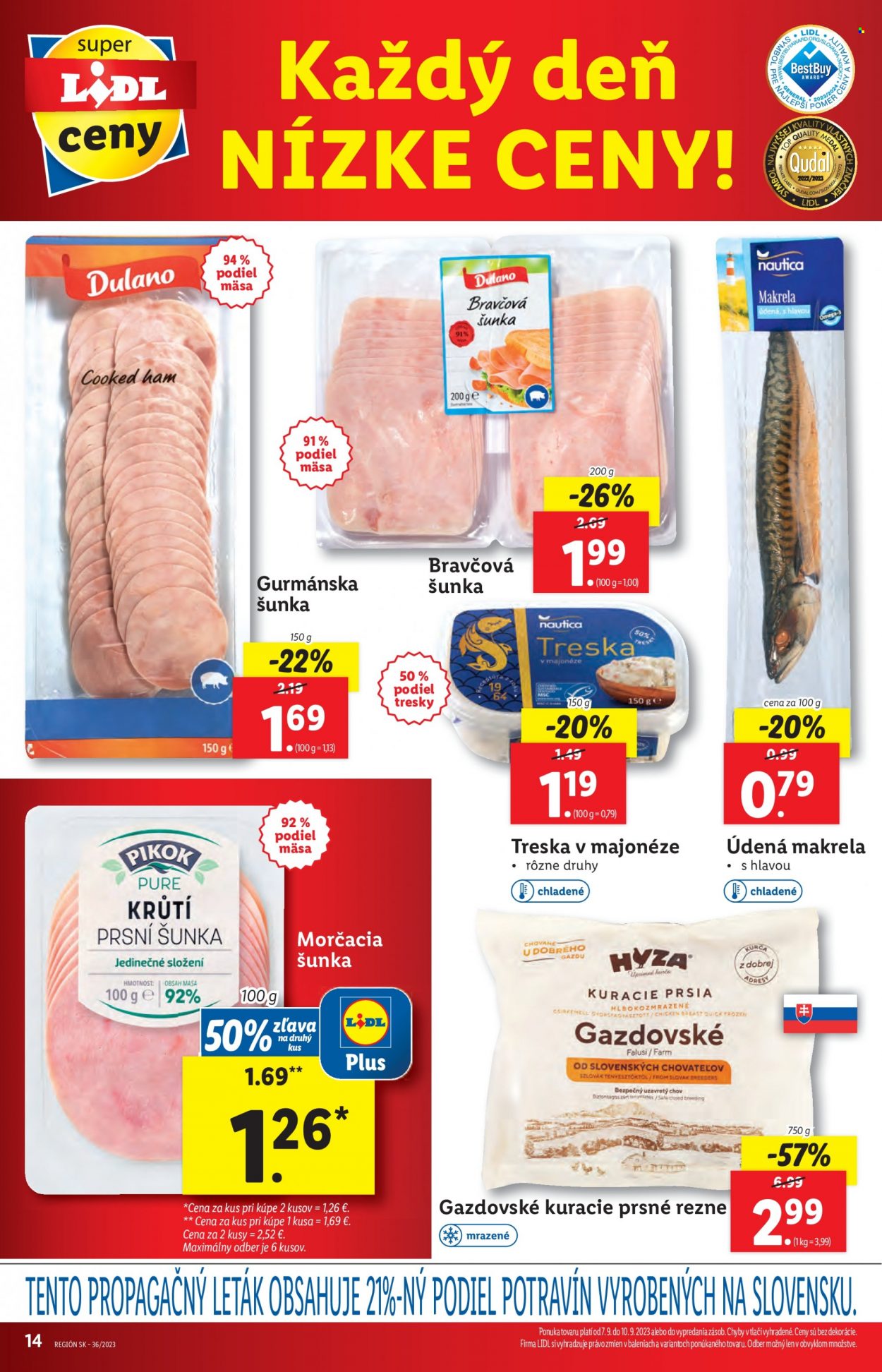 Leták Lidl - 7.9.2023 - 10.9.2023. Strana 14