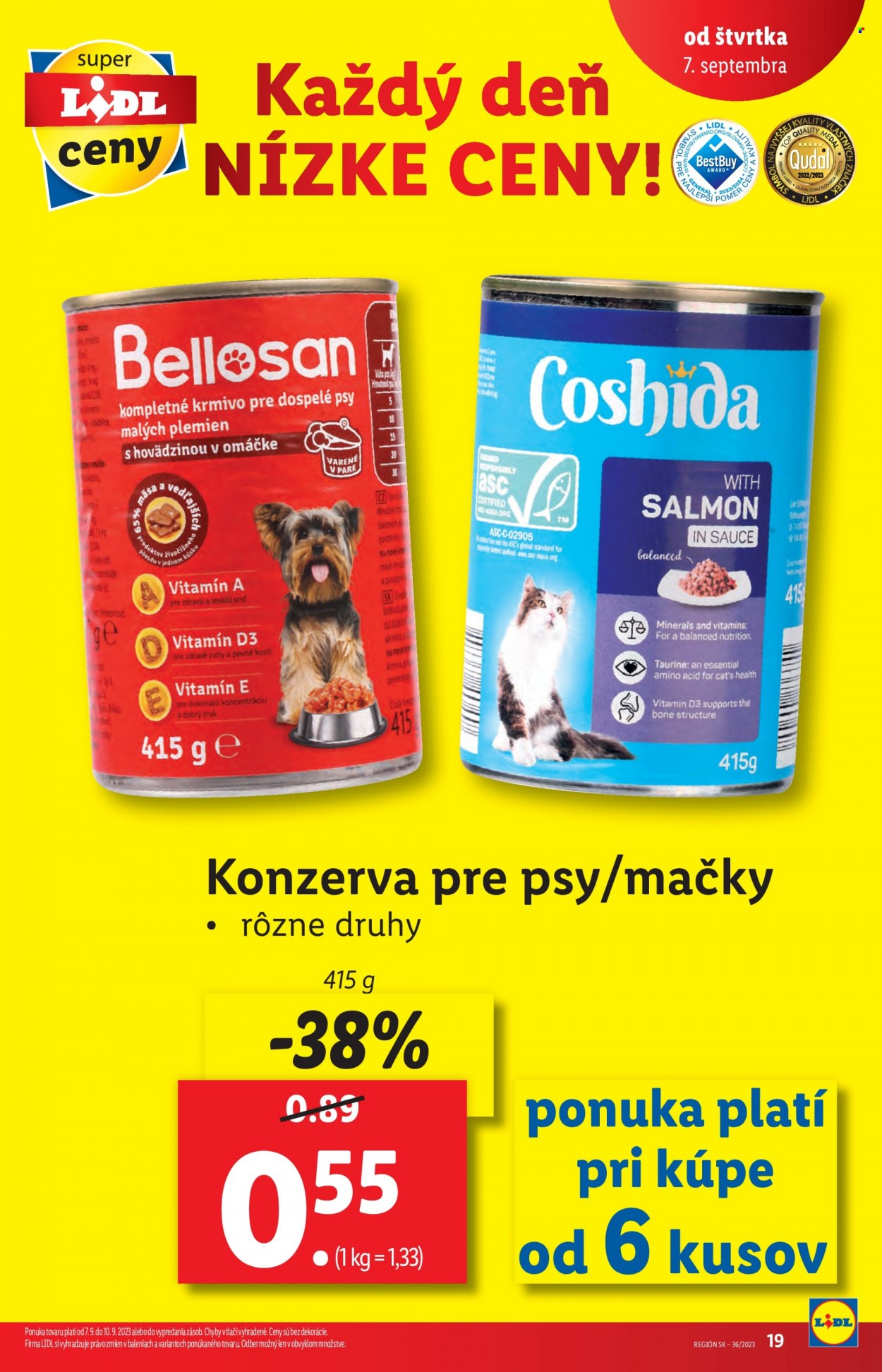 Leták Lidl - 7.9.2023 - 10.9.2023. Strana 19