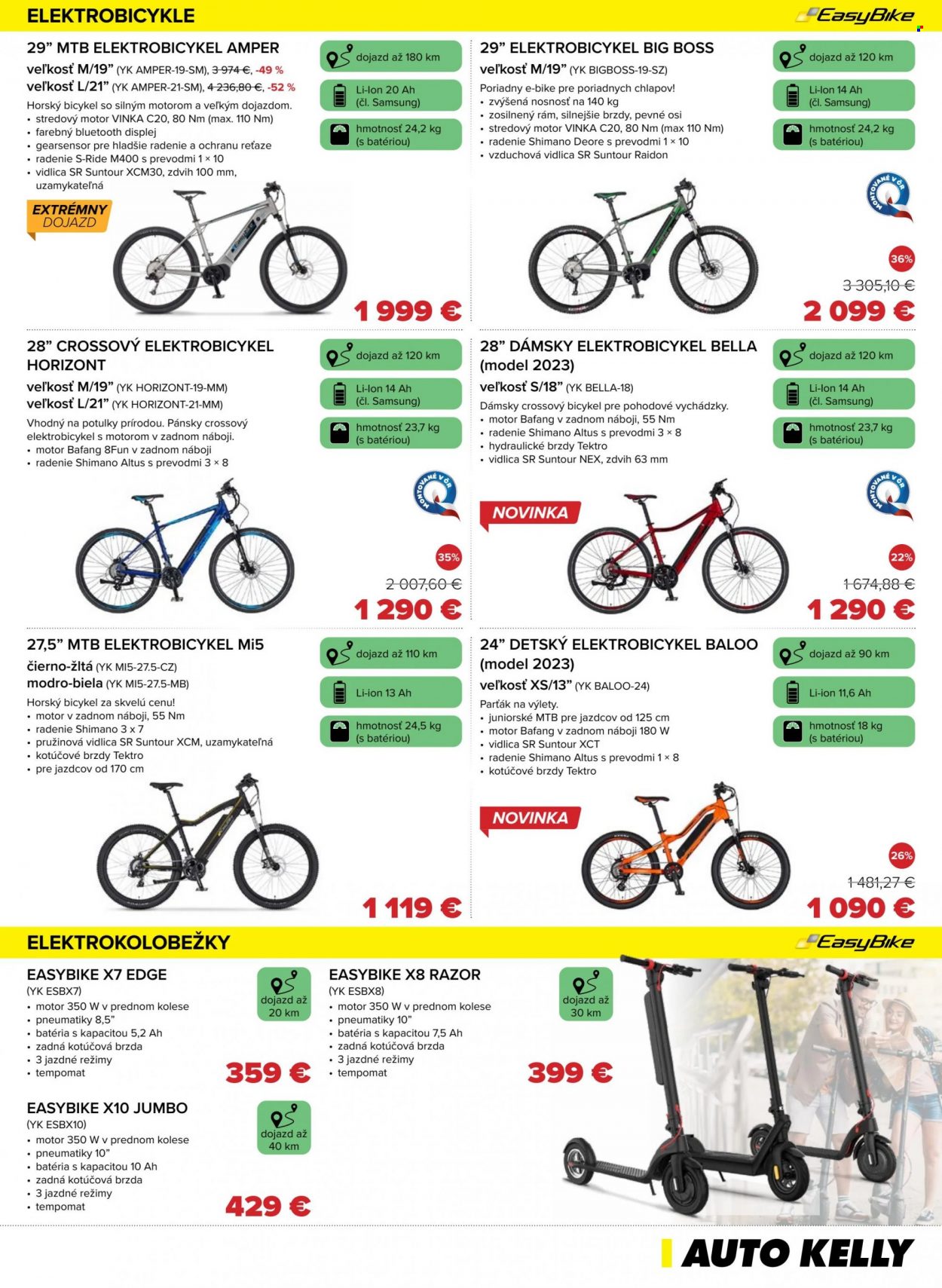 Leták Auto Kelly - 5.9.2023 - 2.10.2023. Strana 5