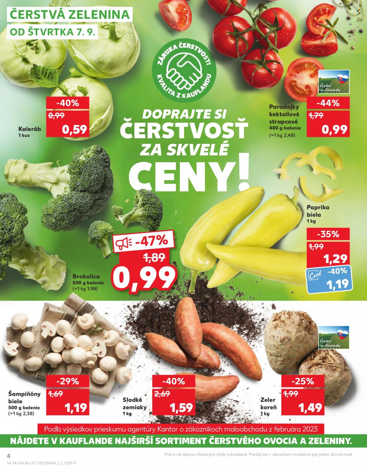 Leták Kaufland - 7.9.2023 - 13.9.2023. Strana 4