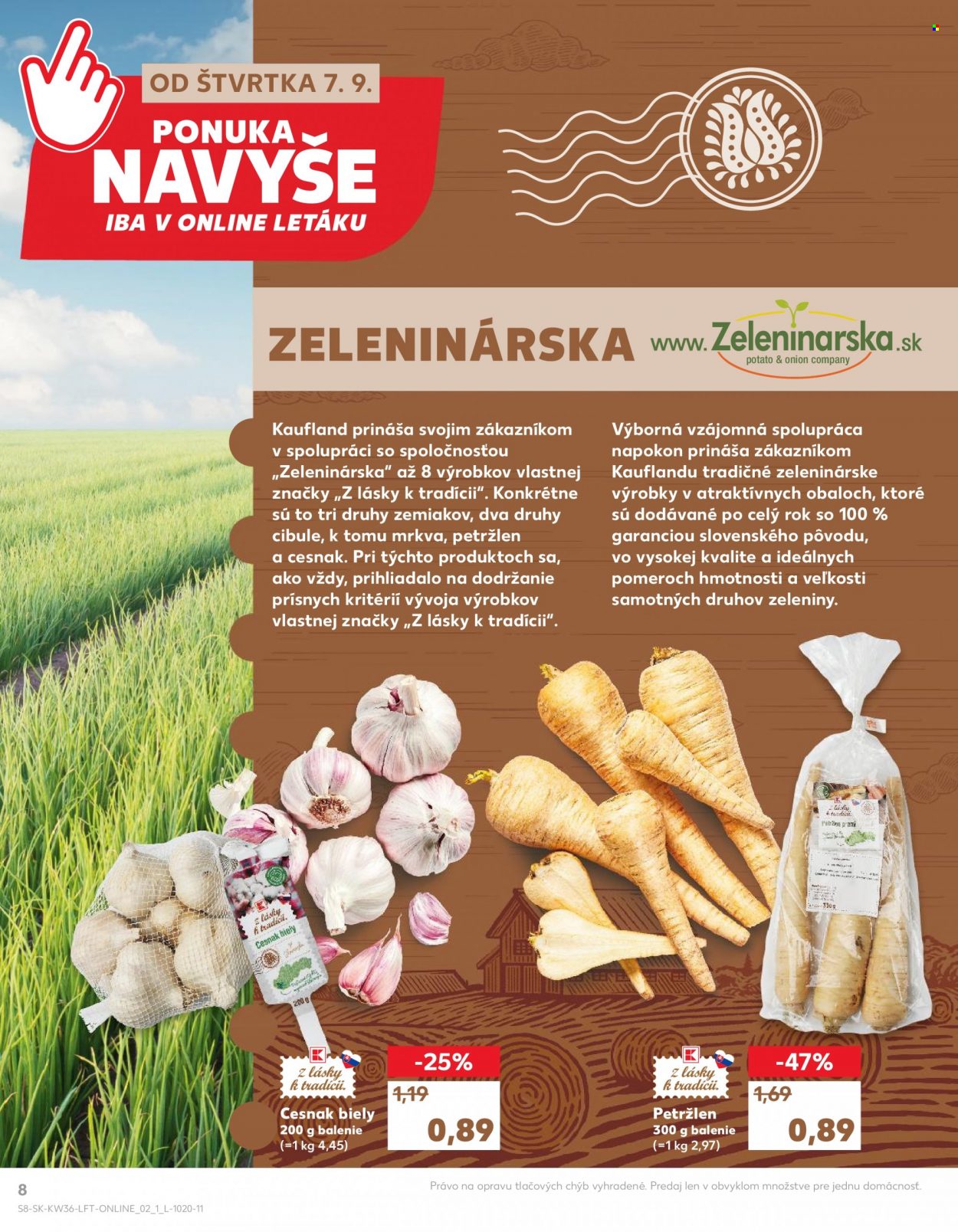 Leták Kaufland - 7.9.2023 - 13.9.2023. Strana 8