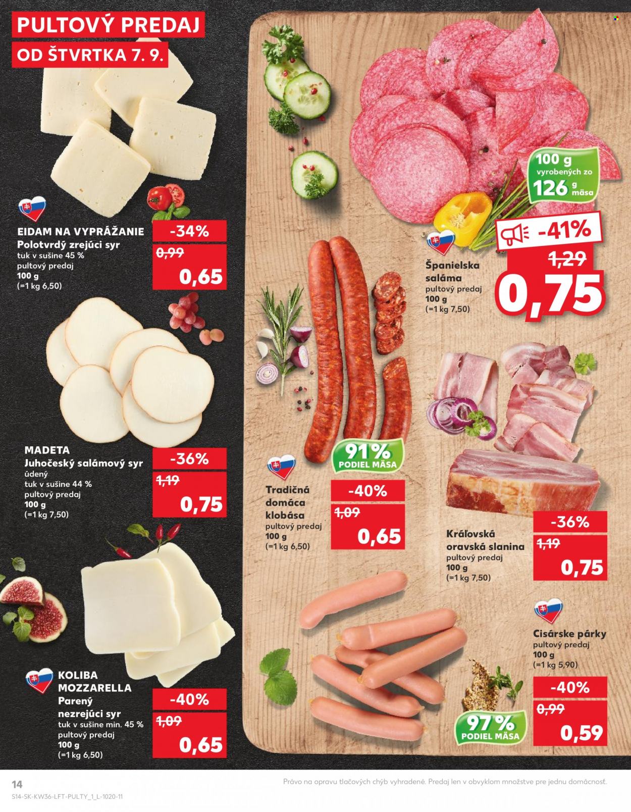 Leták Kaufland - 7.9.2023 - 13.9.2023. Strana 14