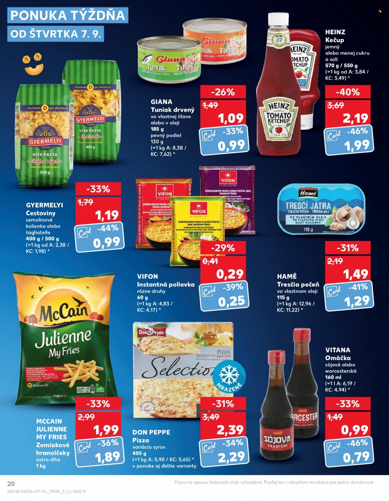 Leták Kaufland - 7.9.2023 - 13.9.2023. Strana 20