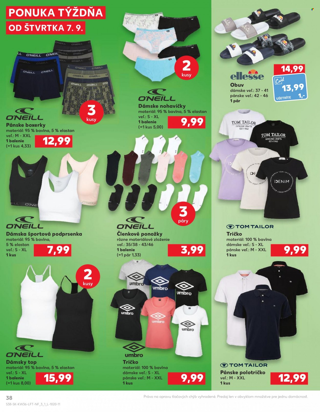 Leták Kaufland - 7.9.2023 - 13.9.2023. Strana 38