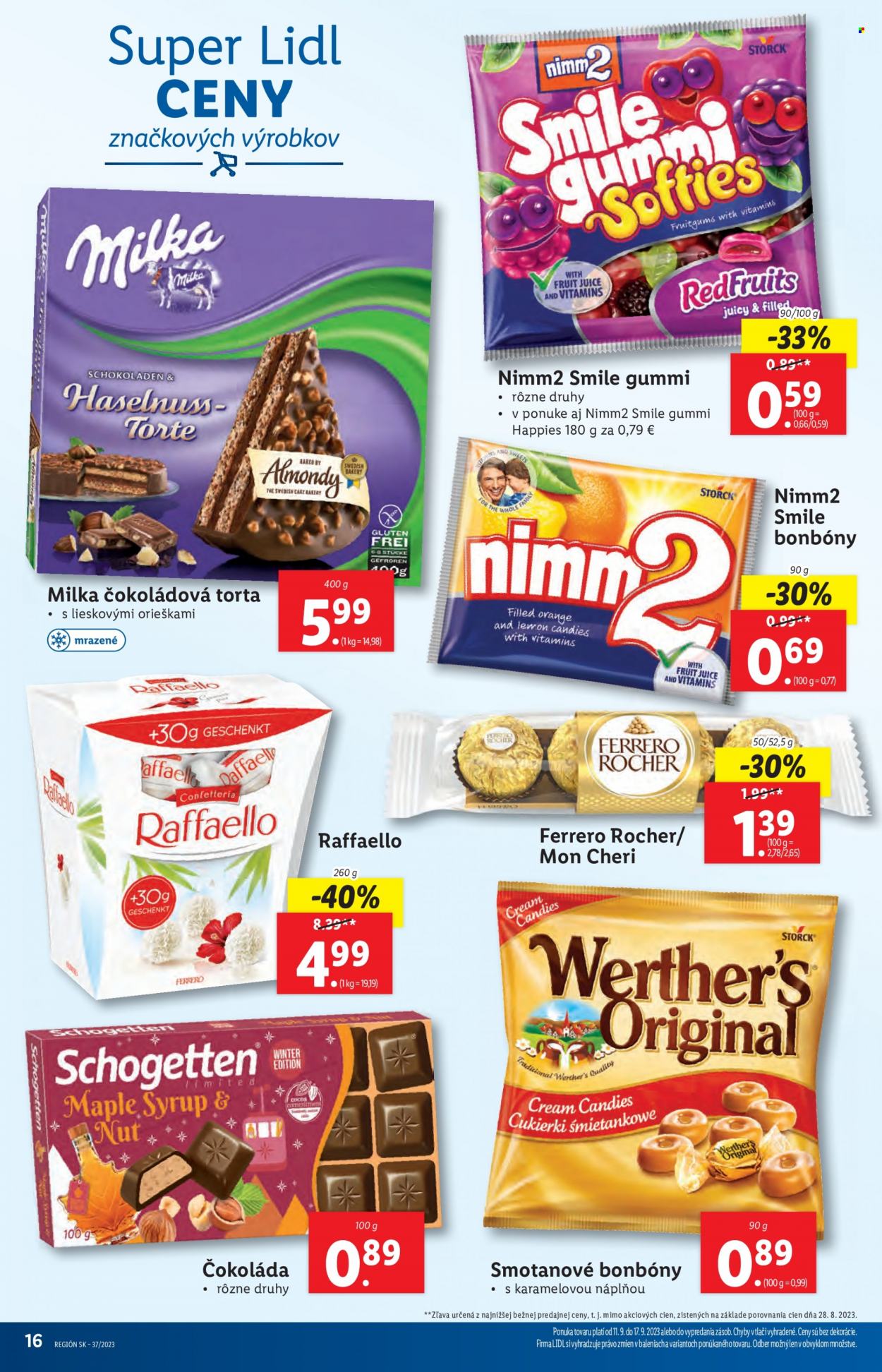 Leták Lidl - 11.9.2023 - 17.9.2023. Strana 18