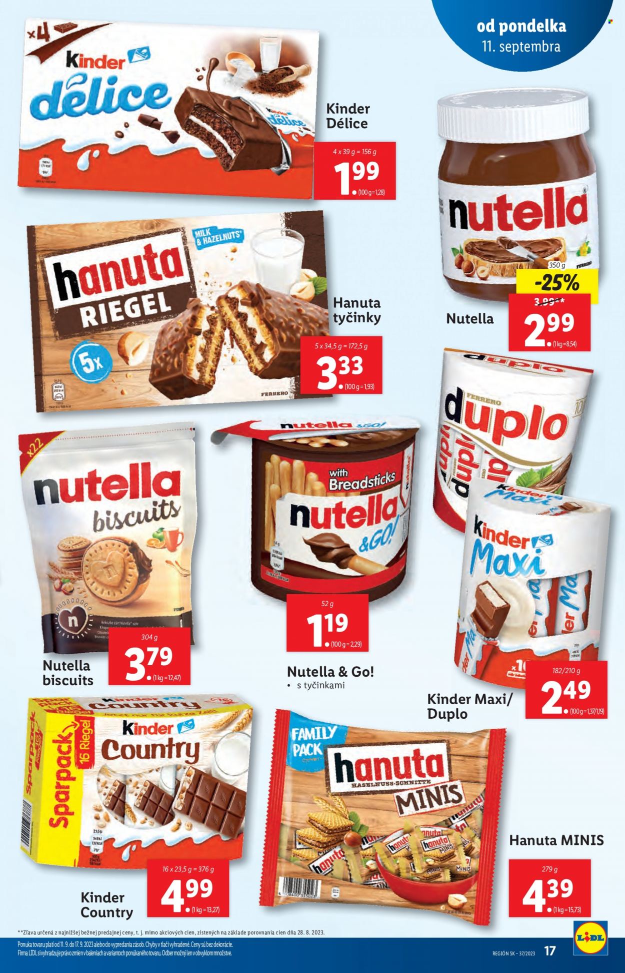 Leták Lidl - 11.9.2023 - 17.9.2023. Strana 19