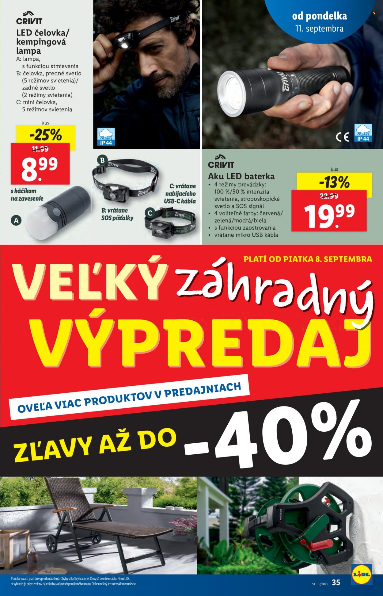 Leták Lidl - 11.9.2023 - 17.9.2023. Strana 37