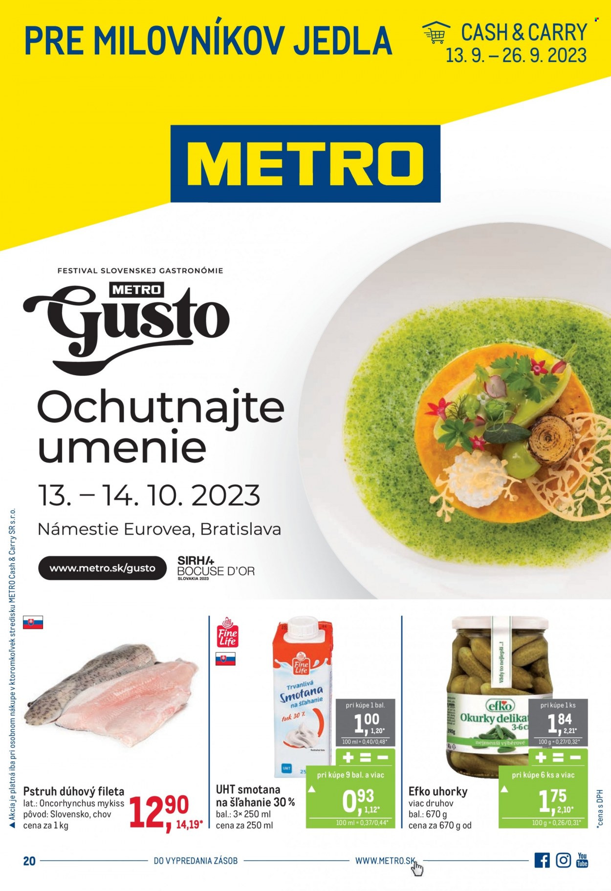 Leták Metro - 13.9.2023 - 26.9.2023. Strana 1