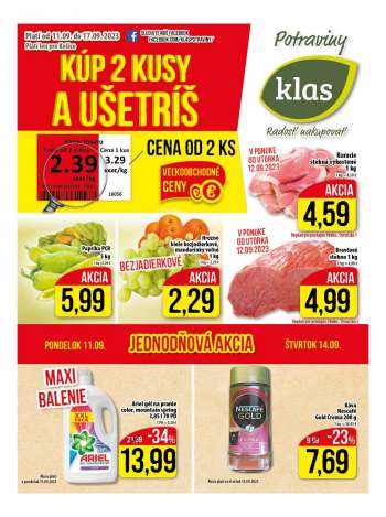 Leták Klas - 11.9.2023 - 17.9.2023.