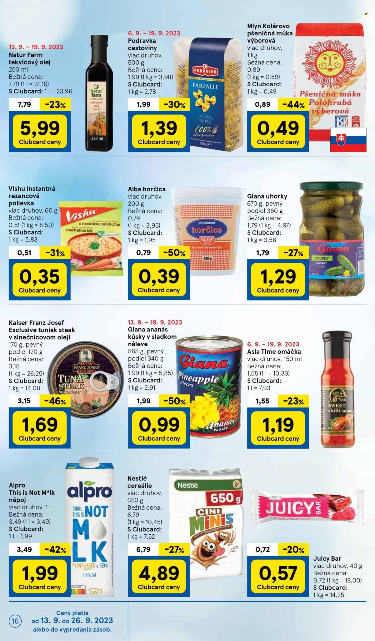 Leták TESCO - 13.9.2023 - 19.9.2023. Strana 16