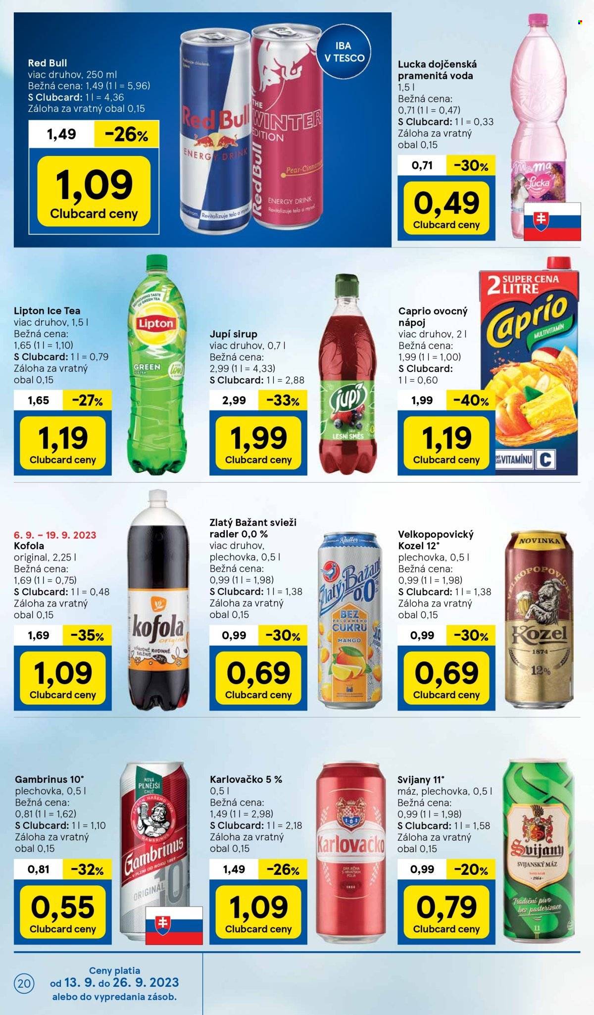 Leták TESCO - 13.9.2023 - 19.9.2023. Strana 20