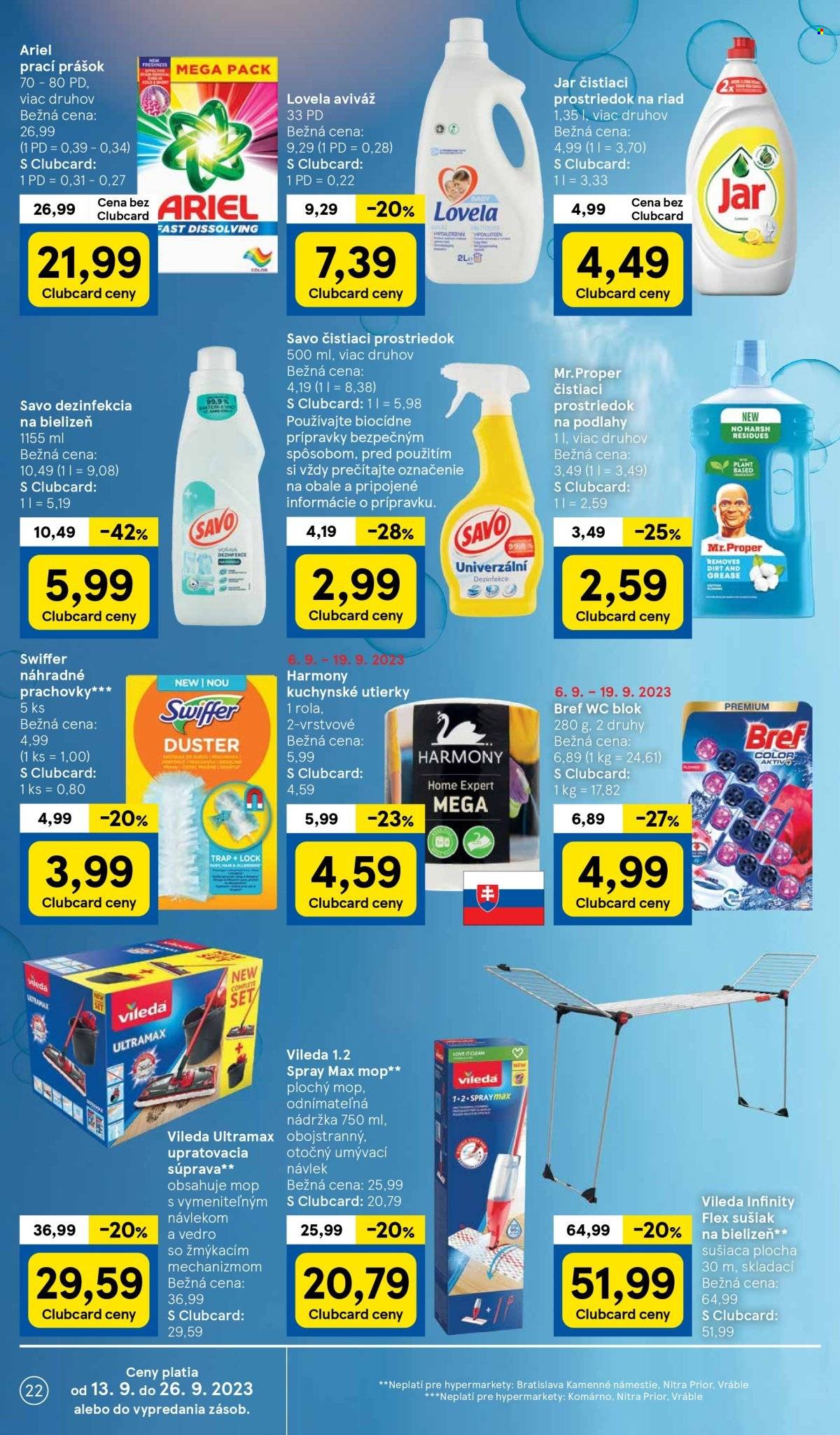 Leták TESCO - 13.9.2023 - 19.9.2023. Strana 22