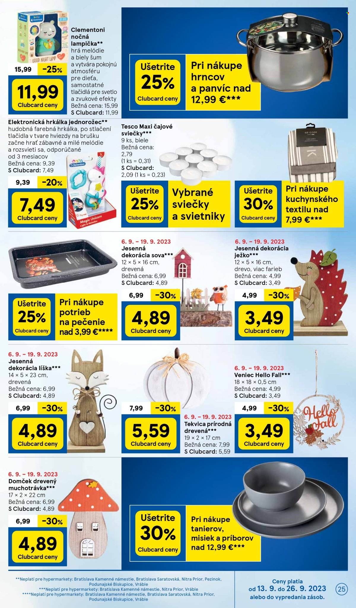 Leták TESCO - 13.9.2023 - 19.9.2023. Strana 25