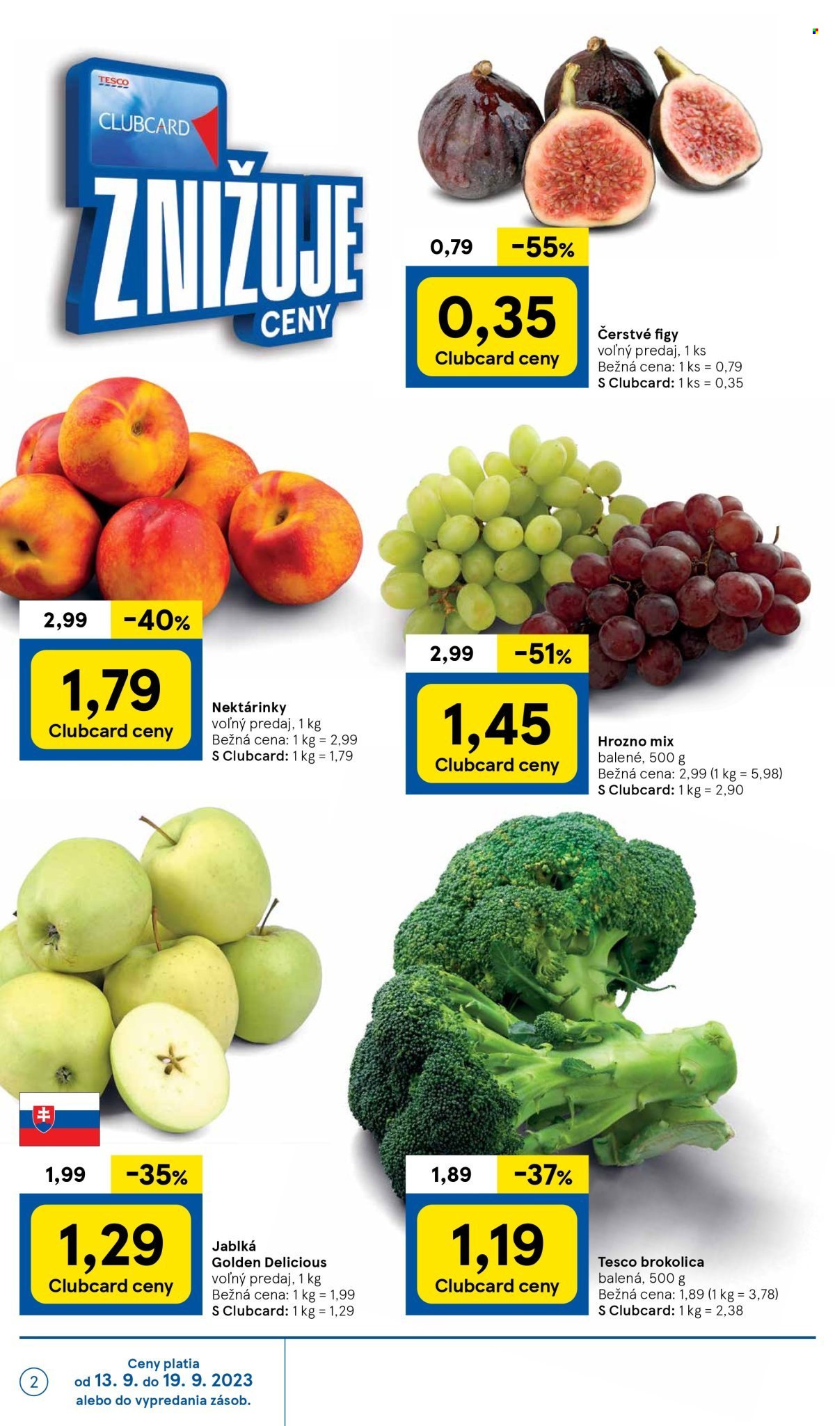 Leták TESCO supermarket - 13.9.2023 - 19.9.2023. Strana 2