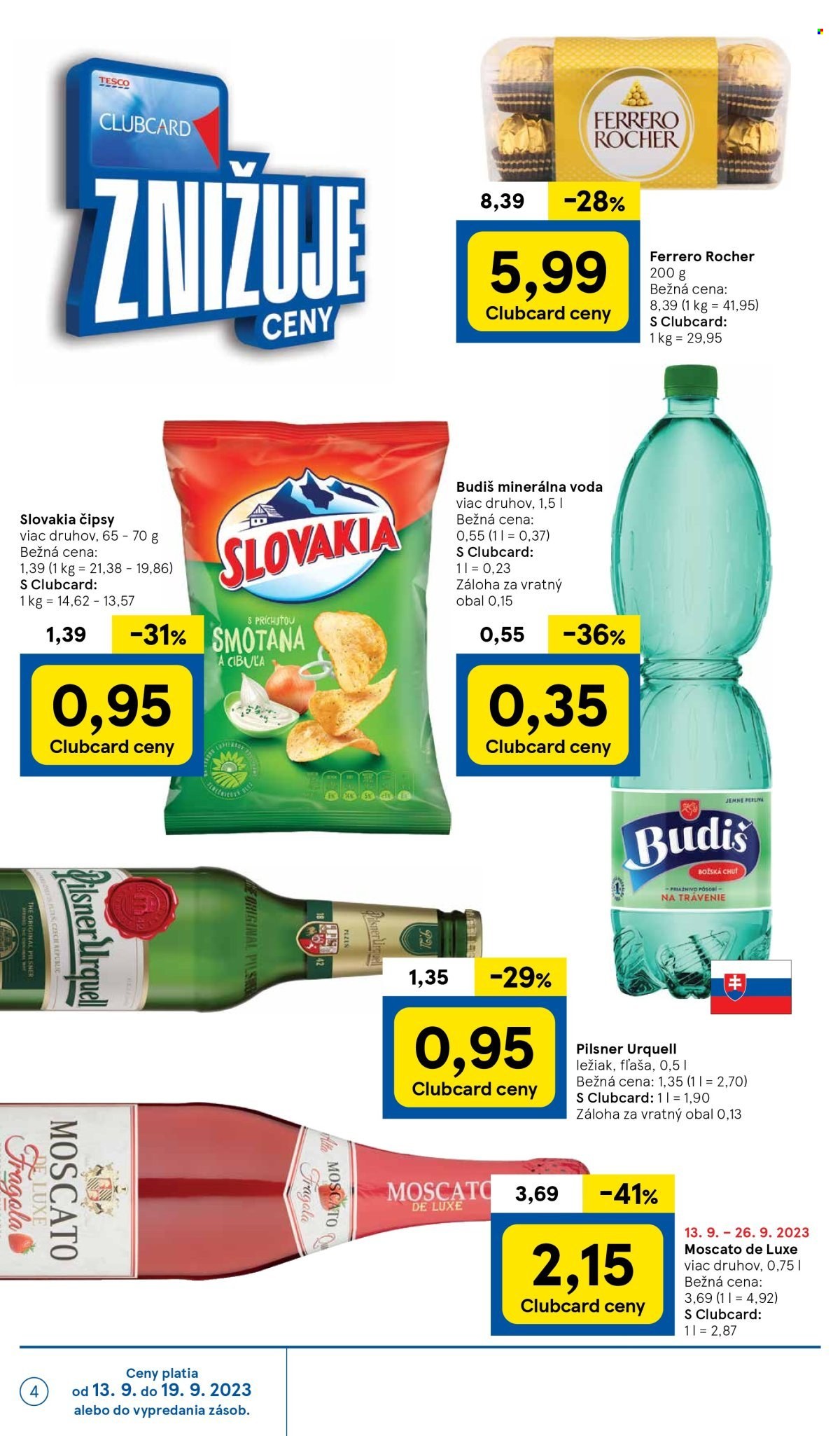 Leták TESCO supermarket - 13.9.2023 - 19.9.2023. Strana 4