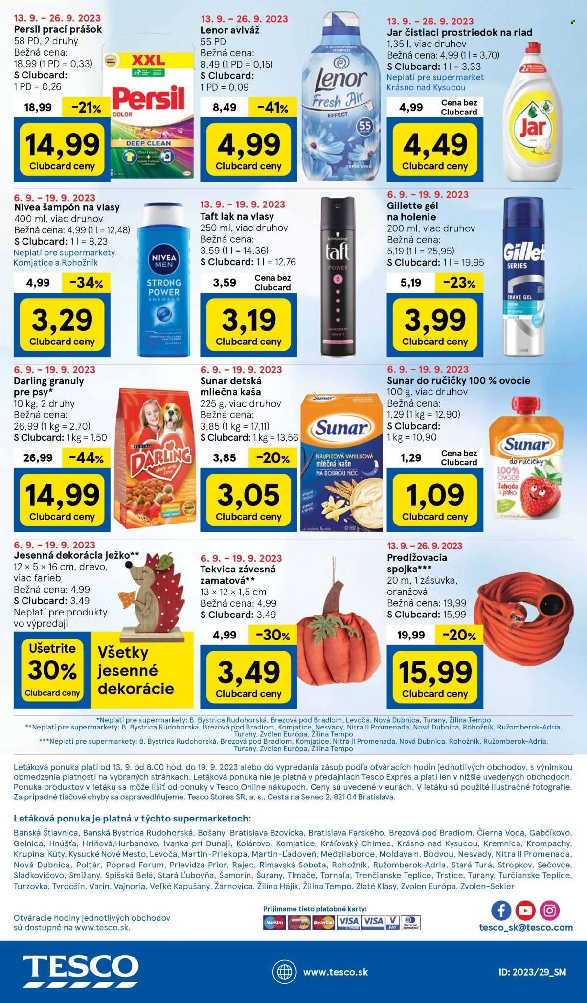 Leták TESCO supermarket - 13.9.2023 - 19.9.2023. Strana 13