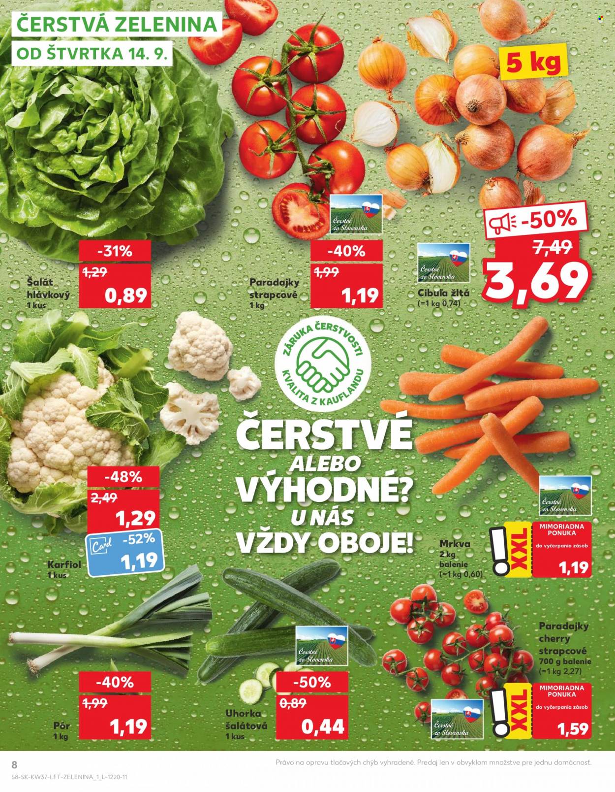 Leták Kaufland - 14.9.2023 - 20.9.2023. Strana 8